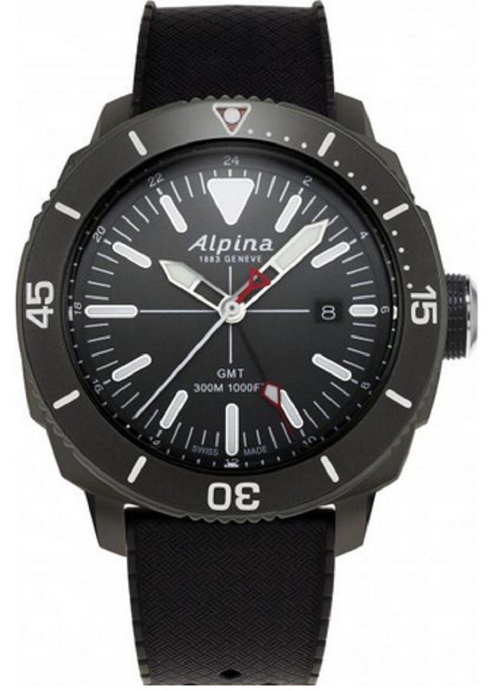 Alpina Quarzuhr, Alpina Herren-Armband Uhr AL-247LGG4TV6