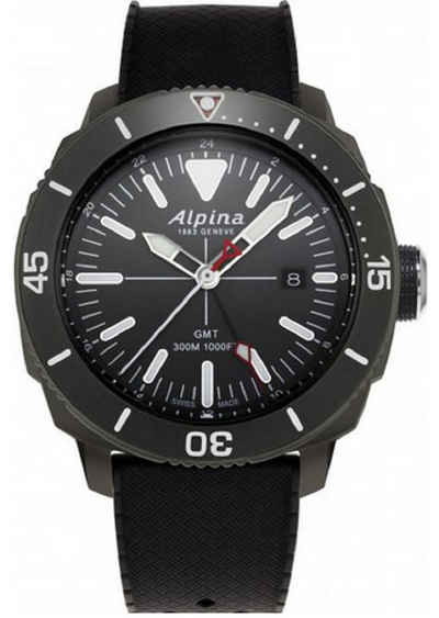 Alpina Quarzuhr, Alpina Herren-Armband Uhr AL-247LGG4TV6