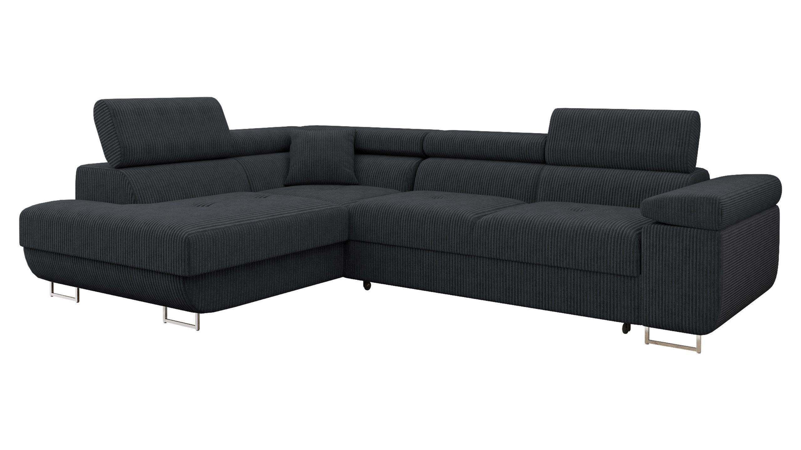 MIRJAN24 Ecksofa Torezio Cord, mit Bettkasten günstig online kaufen