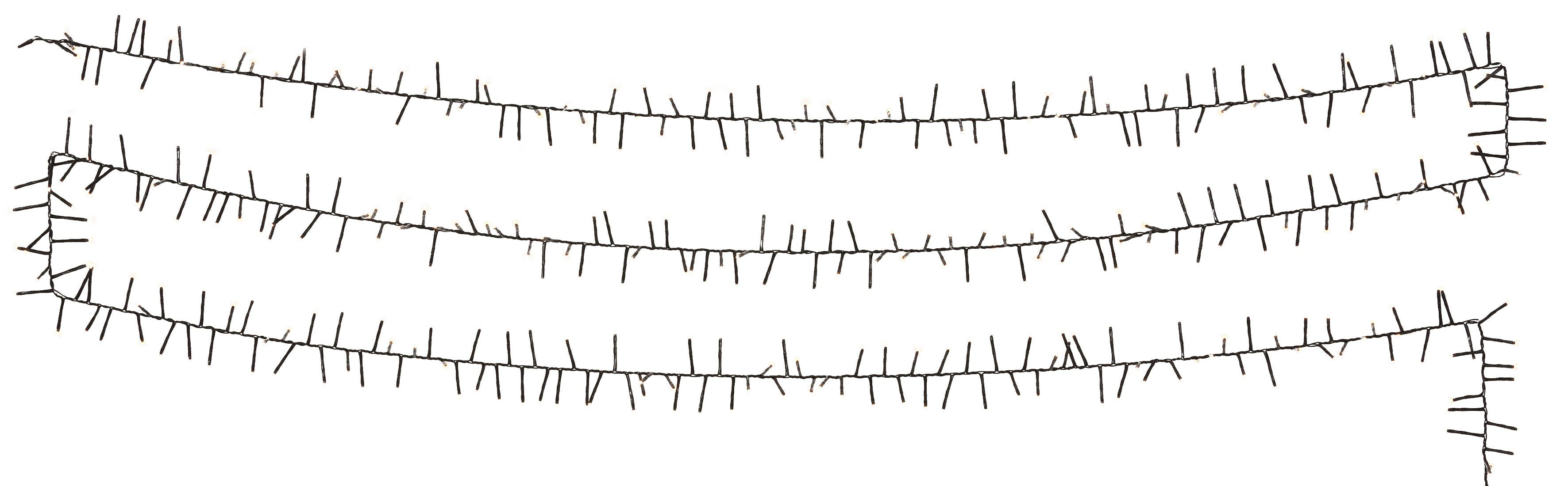 BONETTI LED-Lichterkette Galaxy, Weihnachtsdeko aussen, Clusterlichterkette, 8 verschiedenen Lichtmodi, Weihnachtsbeleuchtung