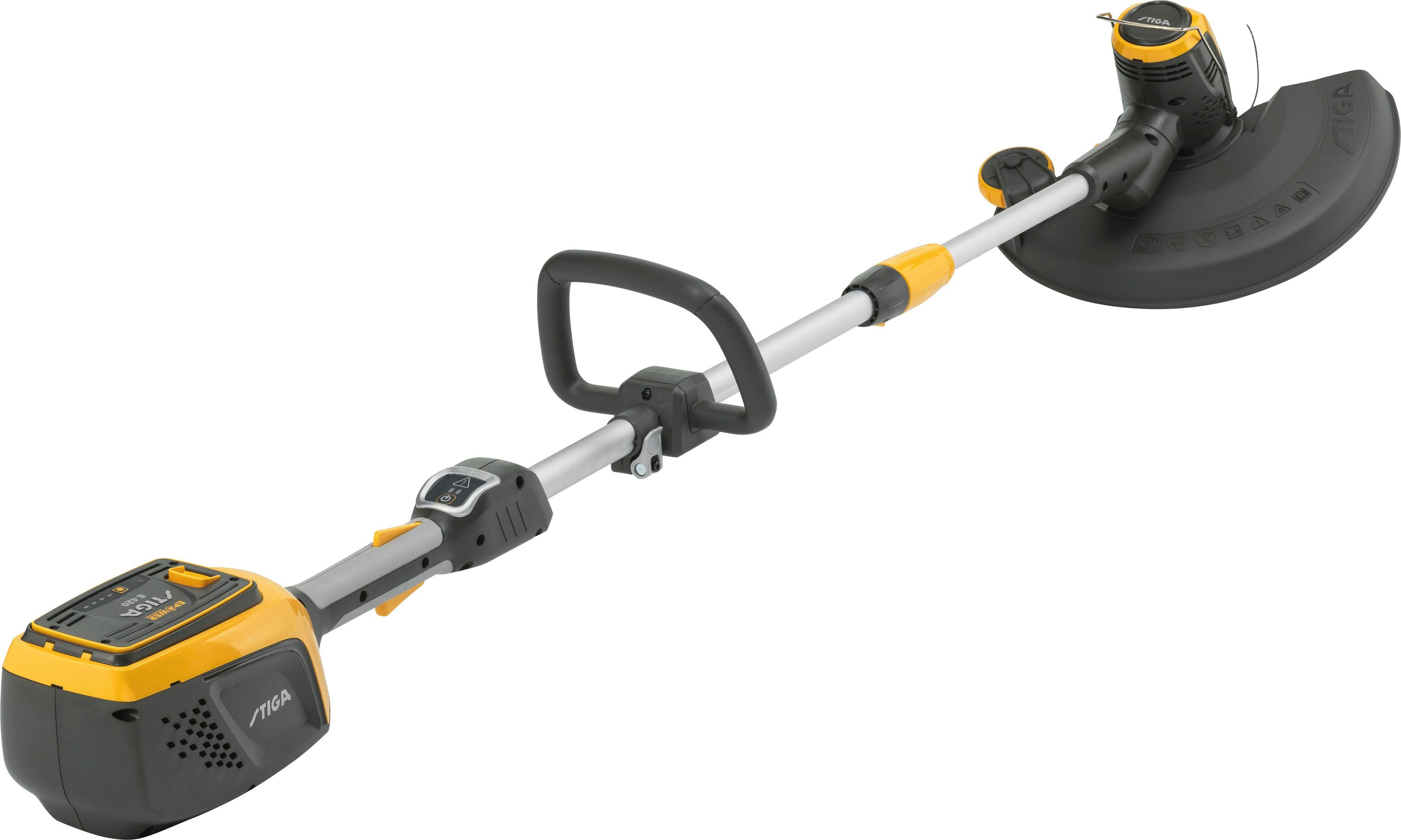 STIGA GARDEN Akku-Rasentrimmer GT 500e, 30 cm Arbeitsbreite Faden, ohne Akku und Ladegerät