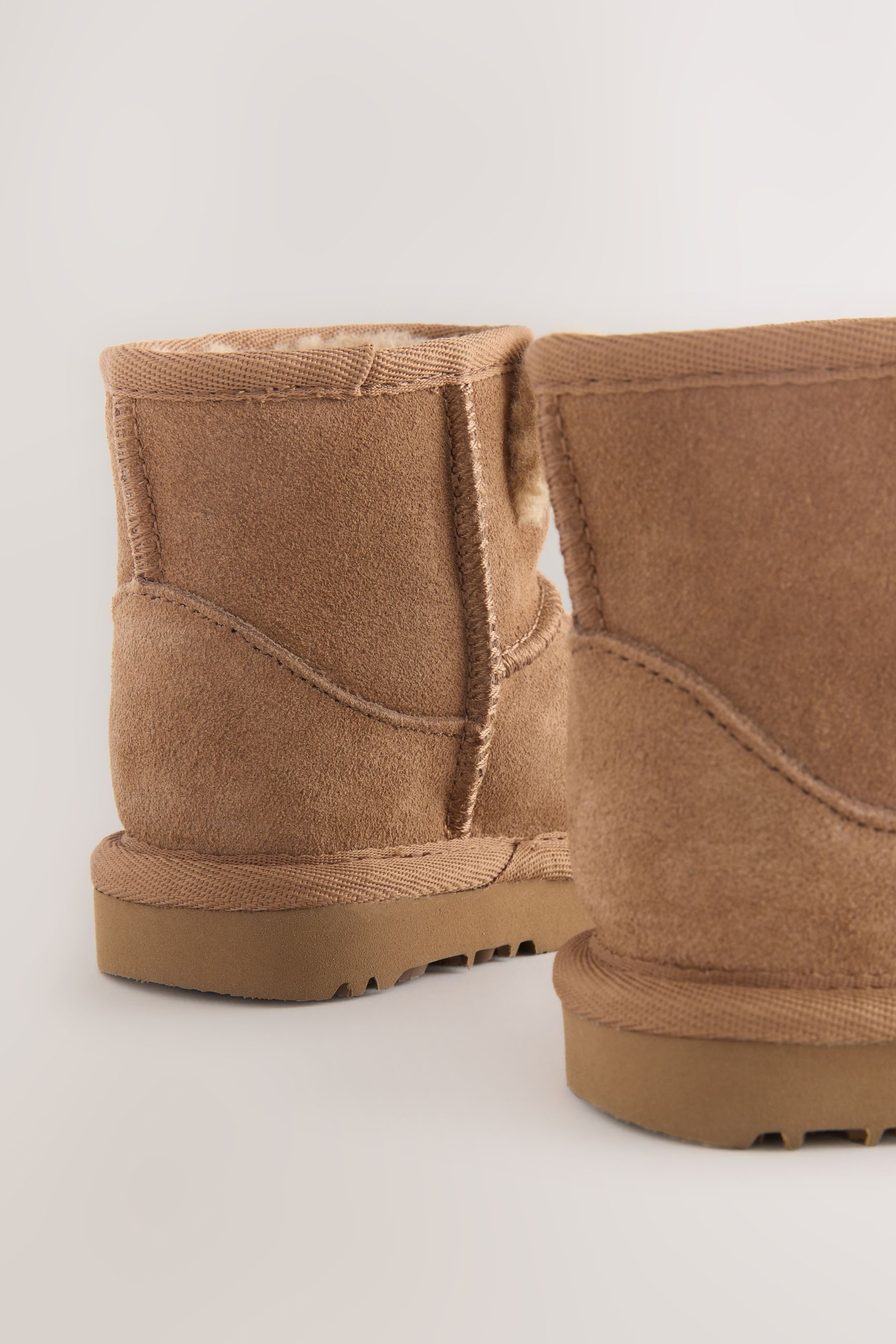 Next Wasserabweisende Schlupfstiefel aus Veloursleder Babystiefel (1-tlg)