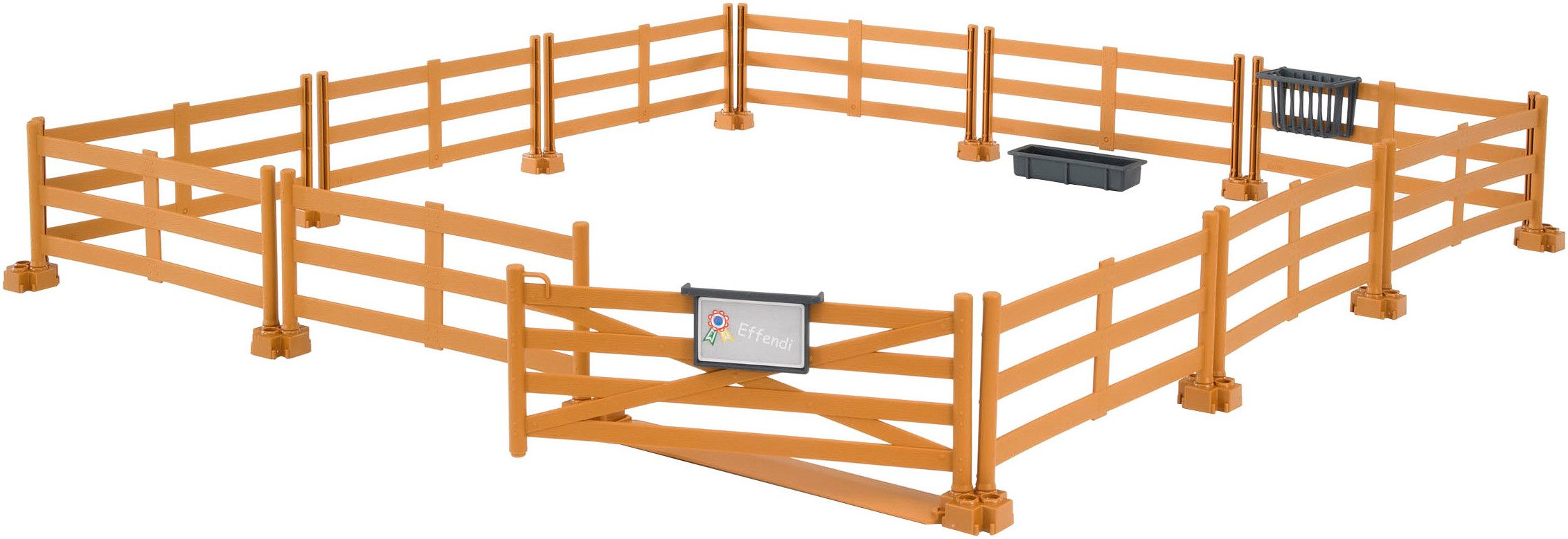 Bruder® Spielwelt bworld, Weidezaun braun (62604), Made in Europe günstig online kaufen