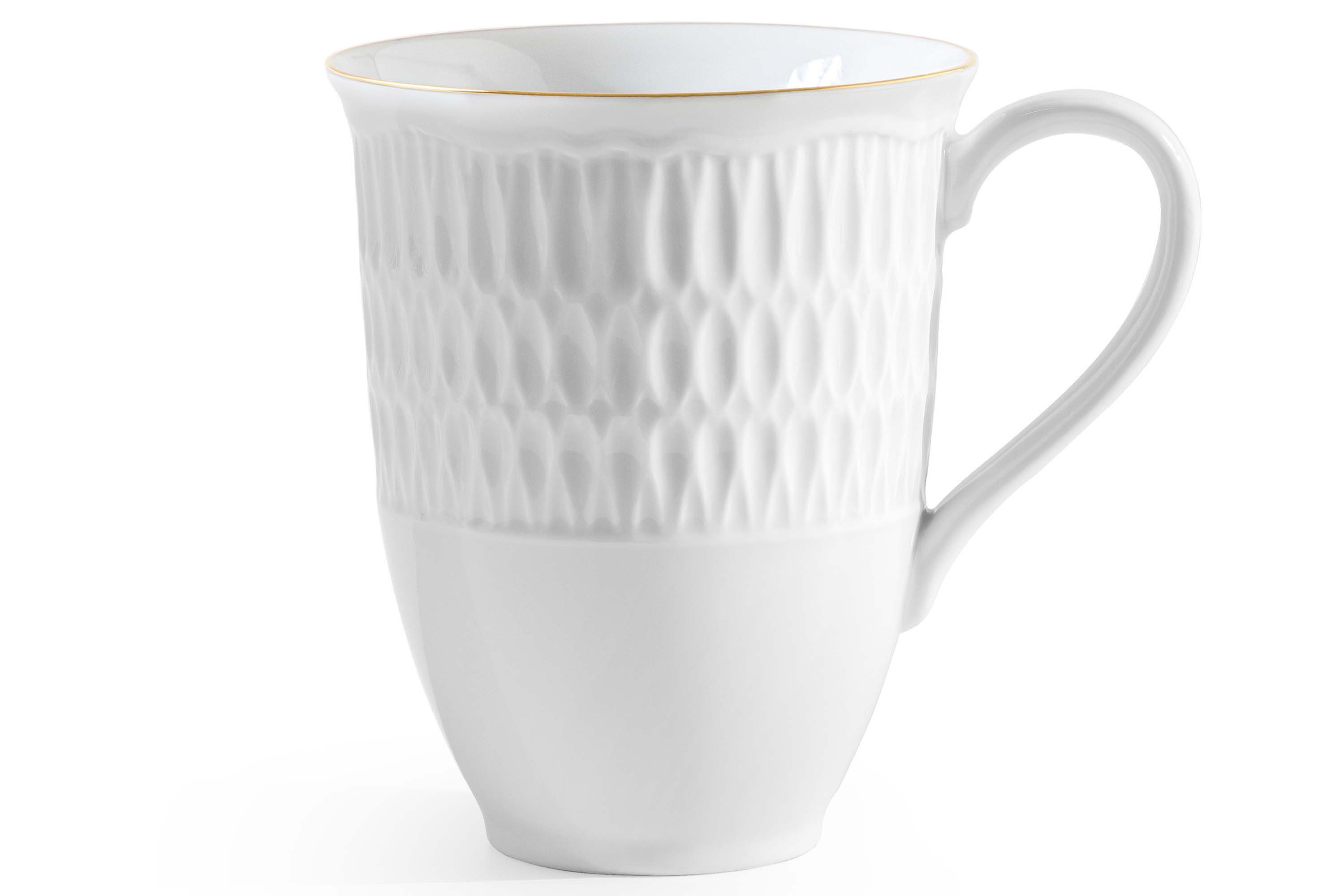 KONSIMO® Tasse CMIELOW SOFIA Tassen-Set, Kaffeetassen, Becher-Set, 6-tlg., Porzellan, Hochwertiges Premium-Porzellan, Set für 6 Personen, handgefertigt