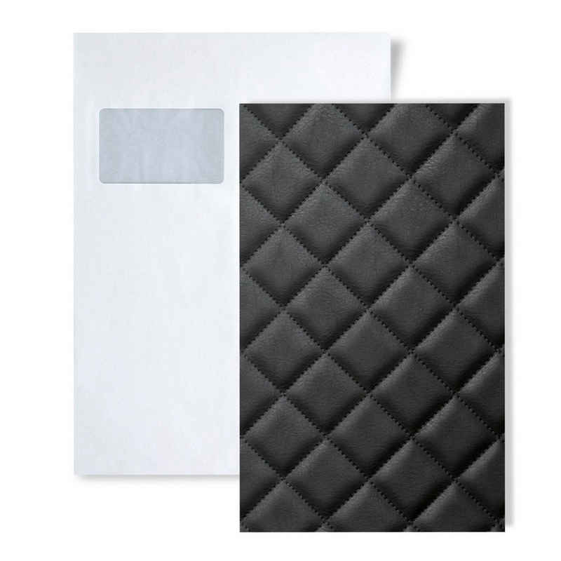 Wallface Wandpaneel S-15029-SA, BxL: 15x20 cm, (1 MUSTERSTÜCK, Produktmuster, 1-tlg., Muster des Wandpaneels) schwarz