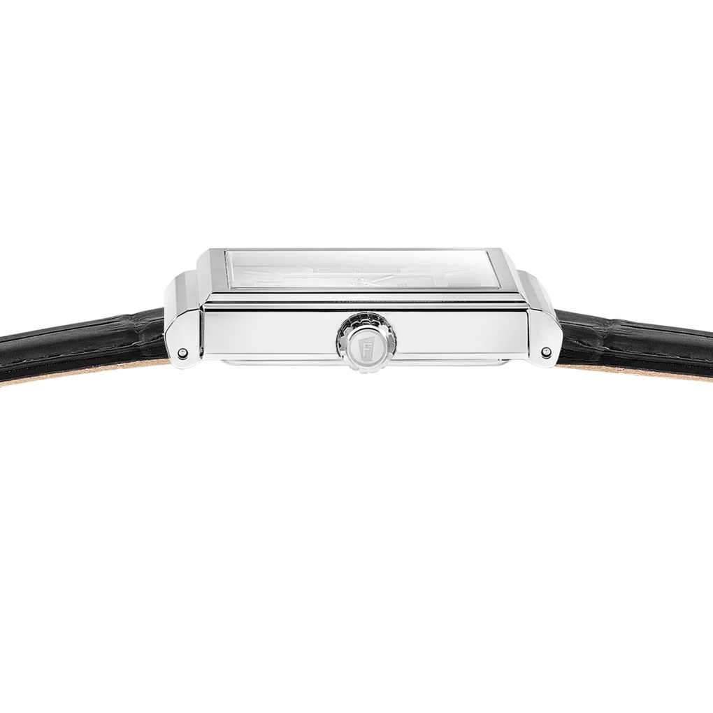 Festina Quarzuhr On the Square F20775_1, Armbanduhr, Damenuhr, Herrenuhr, Lederarmband, analog