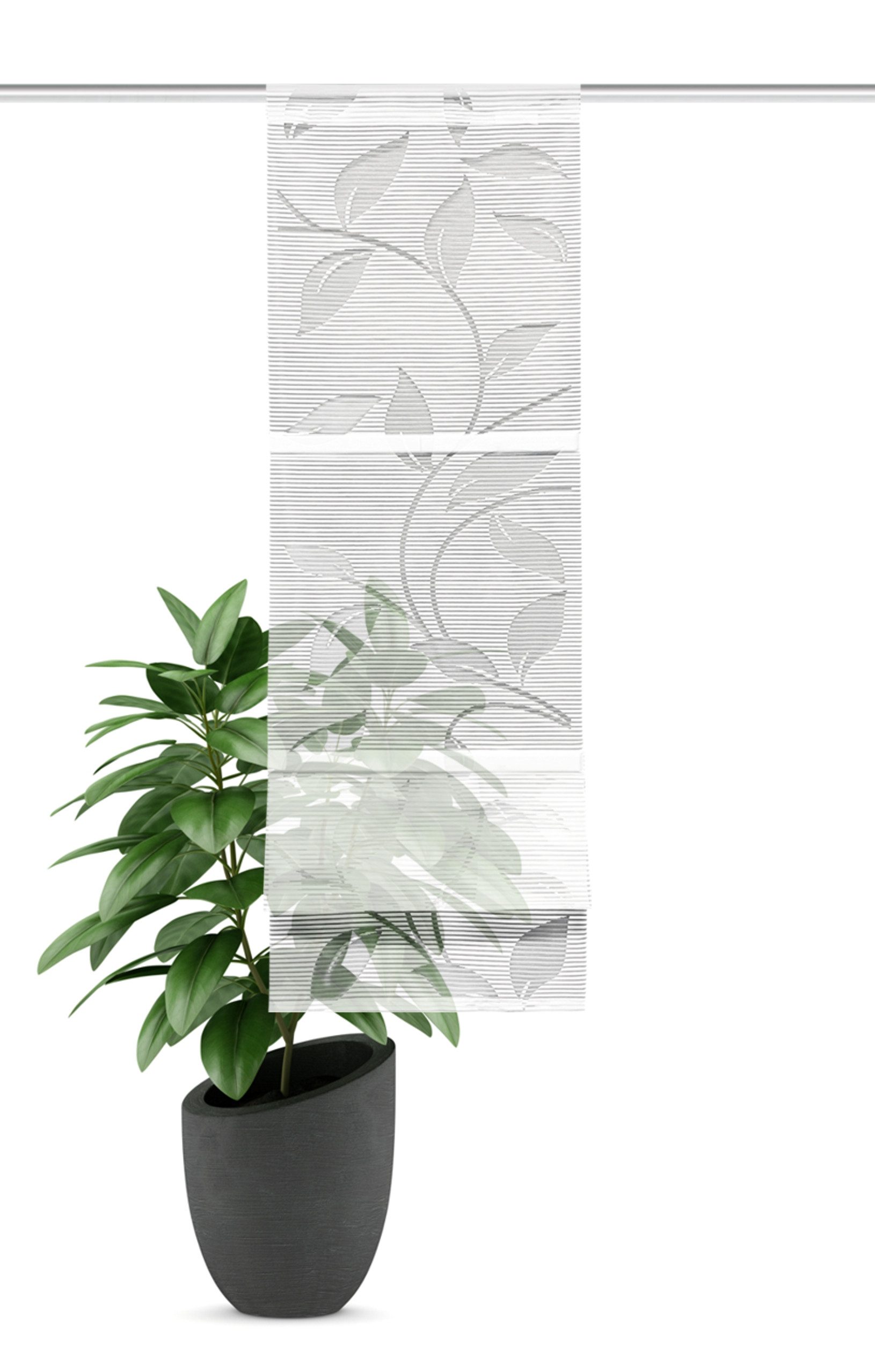 HOME WOHNIDEEN Magnetrollo »RANA«, mit Stangendurchzug, MAGNETROLLO,BAMBUSO günstig online kaufen