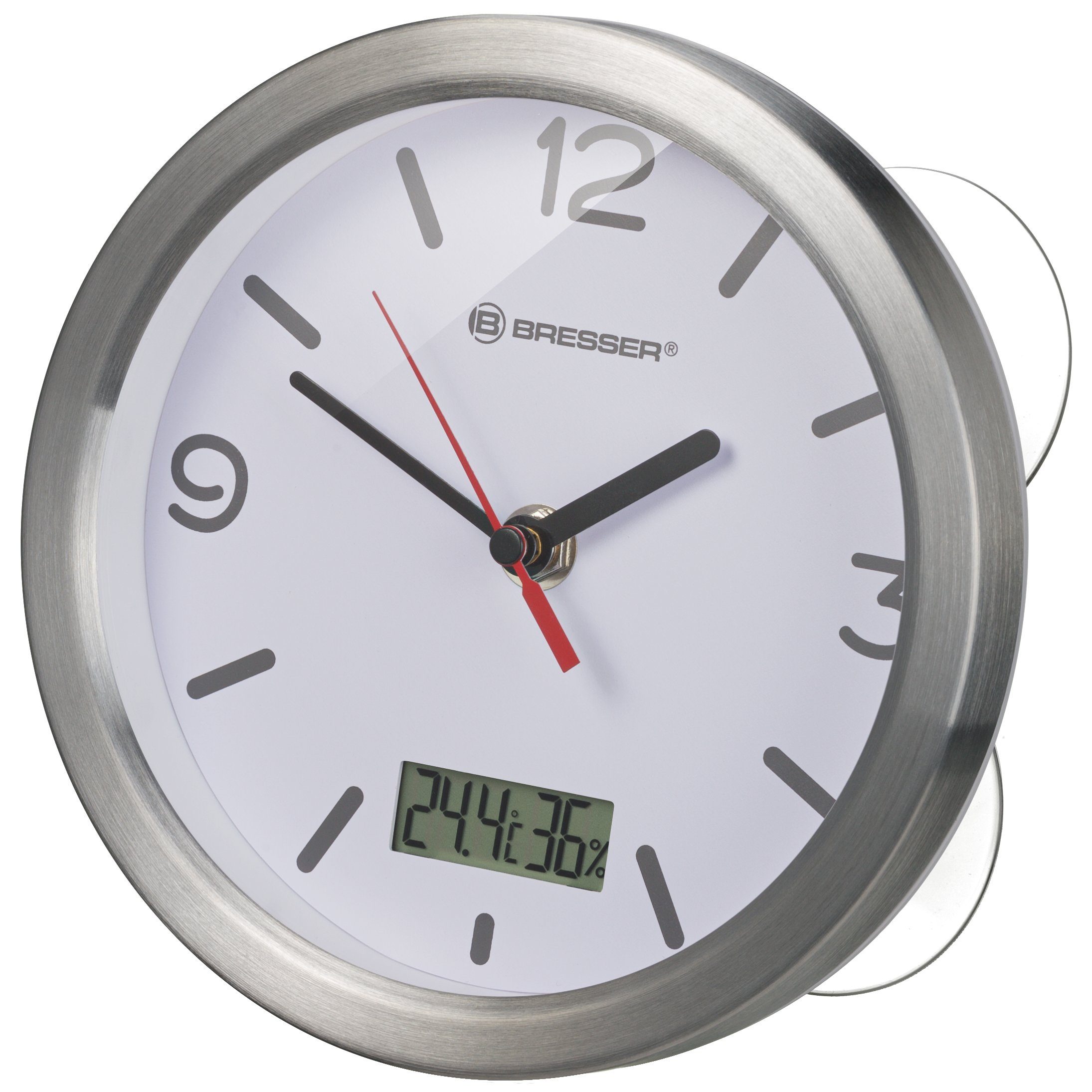 OPTUS Badezimmeruhr BRESSER MyTime Thermo-/Hygro-Baduhr - günstig online kaufen