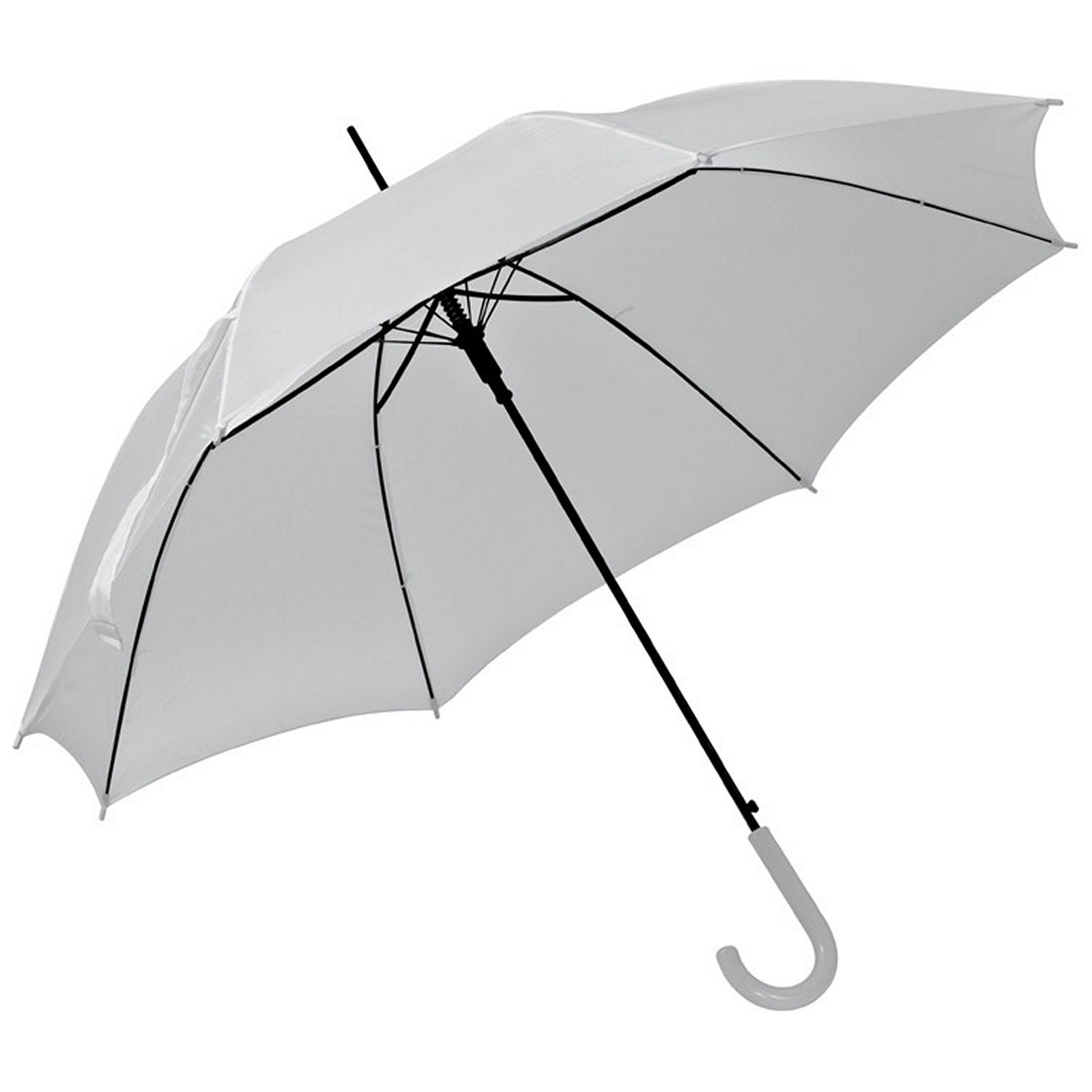 Macma Stockregenschirm Automatik-Regenschirm / Farbe: weiss günstig online kaufen