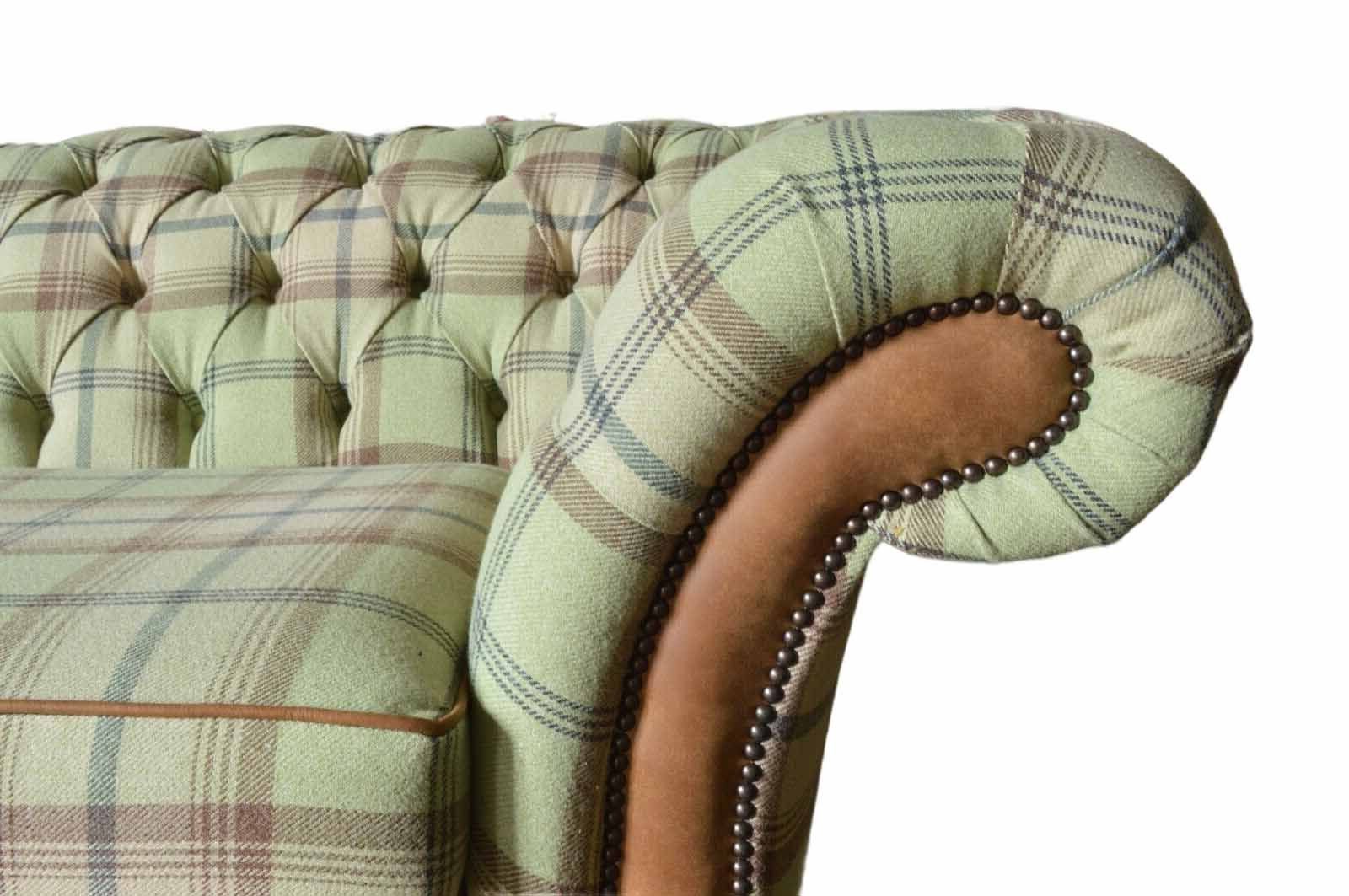 Klassisch Chesterfield-Sofa, Design Sofa JVmoebel Wohnzimmer Dreisitzer Chesterfield Sofas