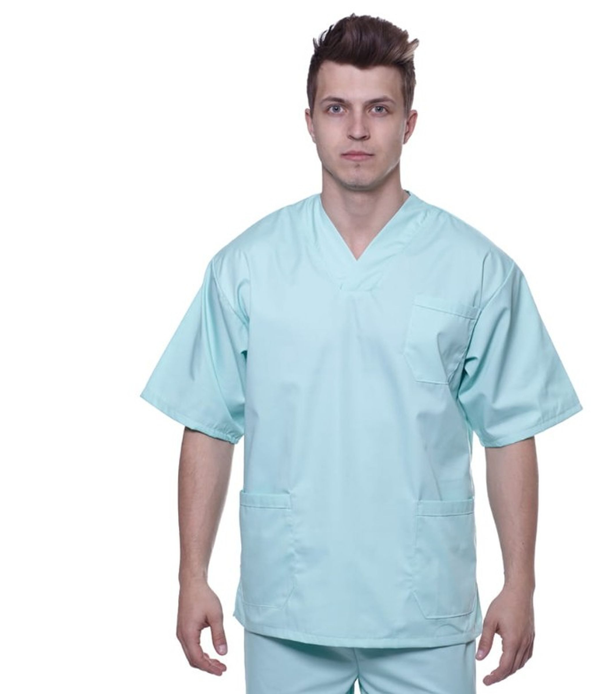 TM Progress Funktionsbluse Kasack Schlupfjacke Medizin Pflegerkleidung Schwesternkitte MED-J