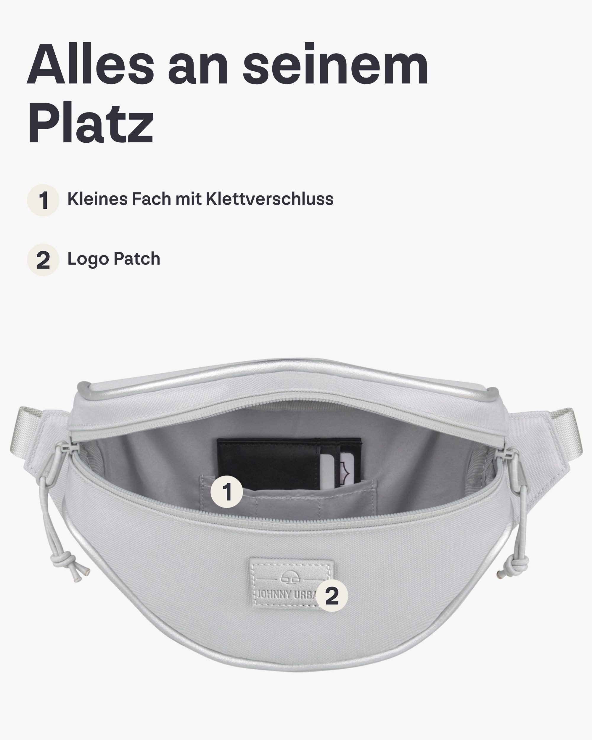 Johnny Urban Gürteltasche Ben Bauchtasche Damen Herren Wasserabweisend (1-tlg), Größenverstellbar, Wasserabweisend