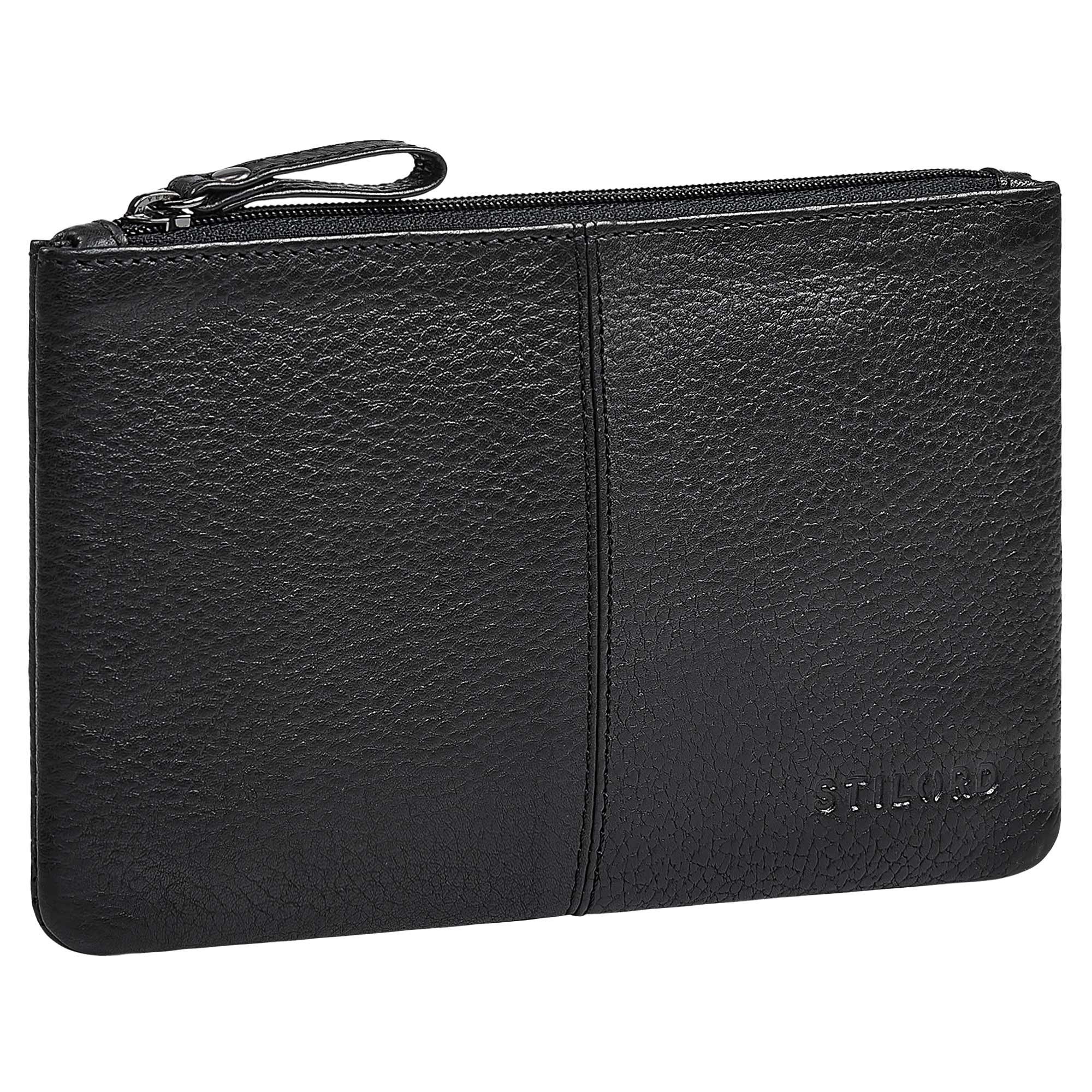 Geldbörse "Adil" Banktasche Leder Herren & Damen Geldtasche Echtleder klein