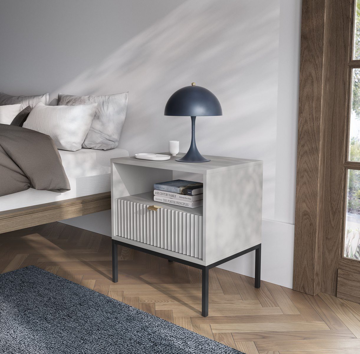 Compleo Nachttisch Nachtschrank NANCY, Nachttisch mit günstig online kaufen