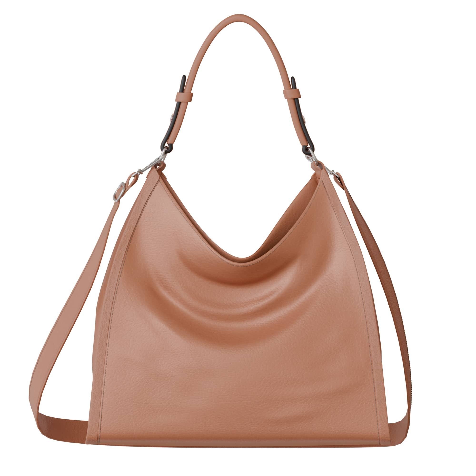 KMISSO Henkeltasche Damen Vegan Handtasche – Groß Stilvoll und Praktisch 30624 (1-tlg), im eleganten Look