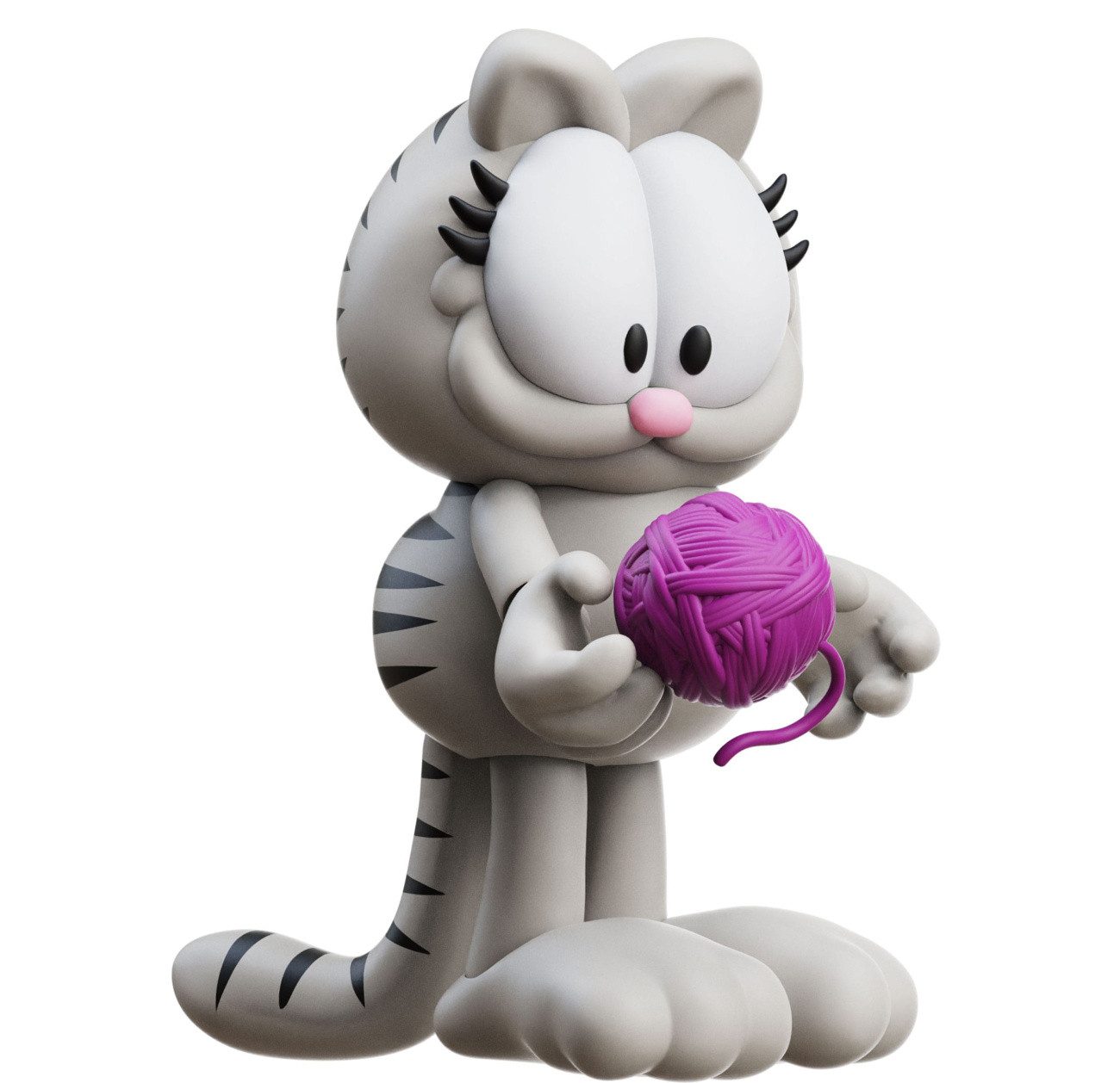 Boss Fight Studio Actionfigur Garfield Actionfigur Nermal 10 cm