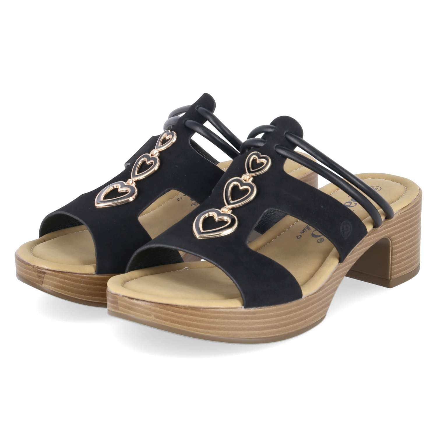 Palado Palado 077 2101 2100 Damen Synthetik schwarz Pantolette