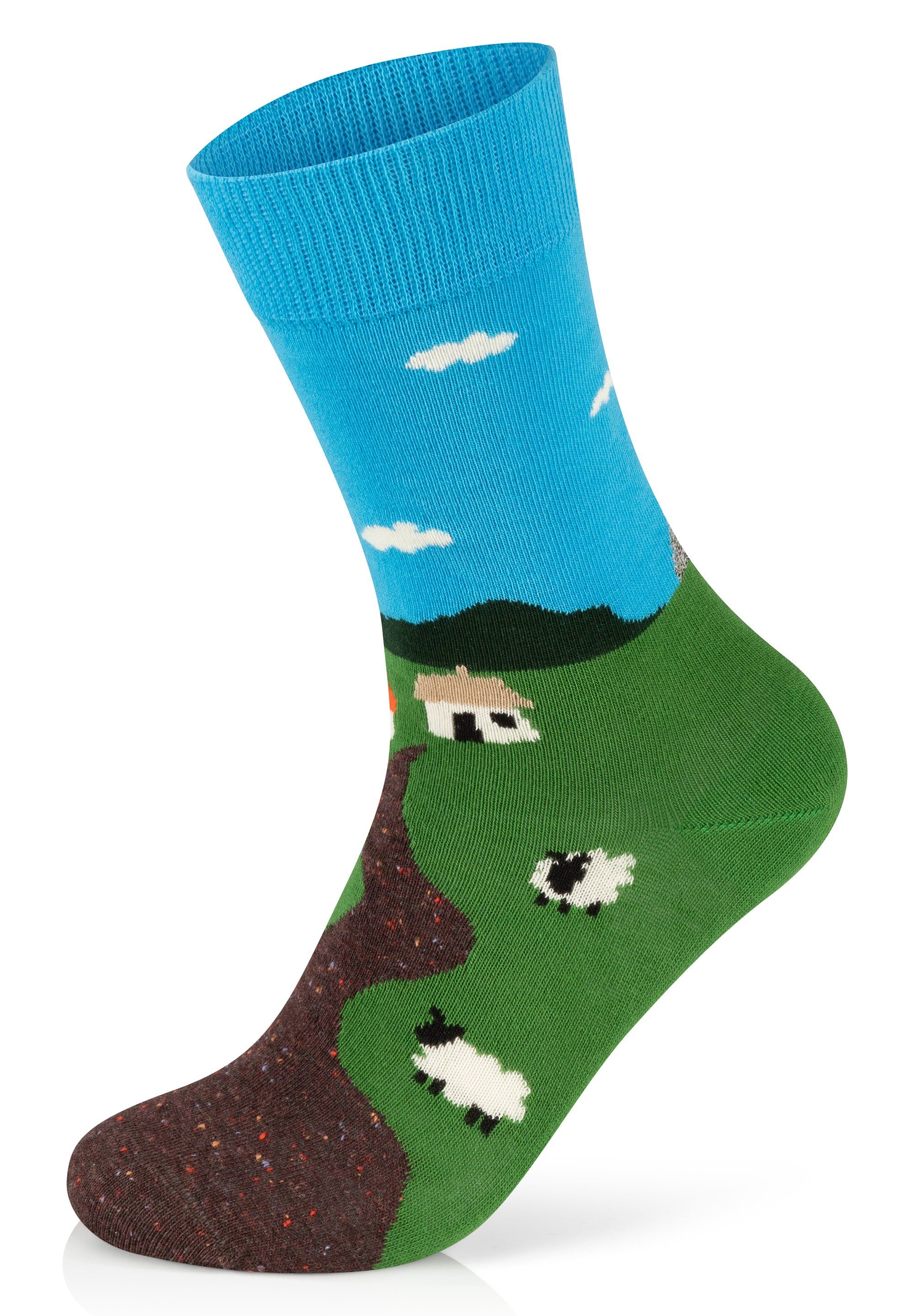 Happy Socks Basicsocken 2-Pack Little House On The Moorland-Puppy Love gekä günstig online kaufen