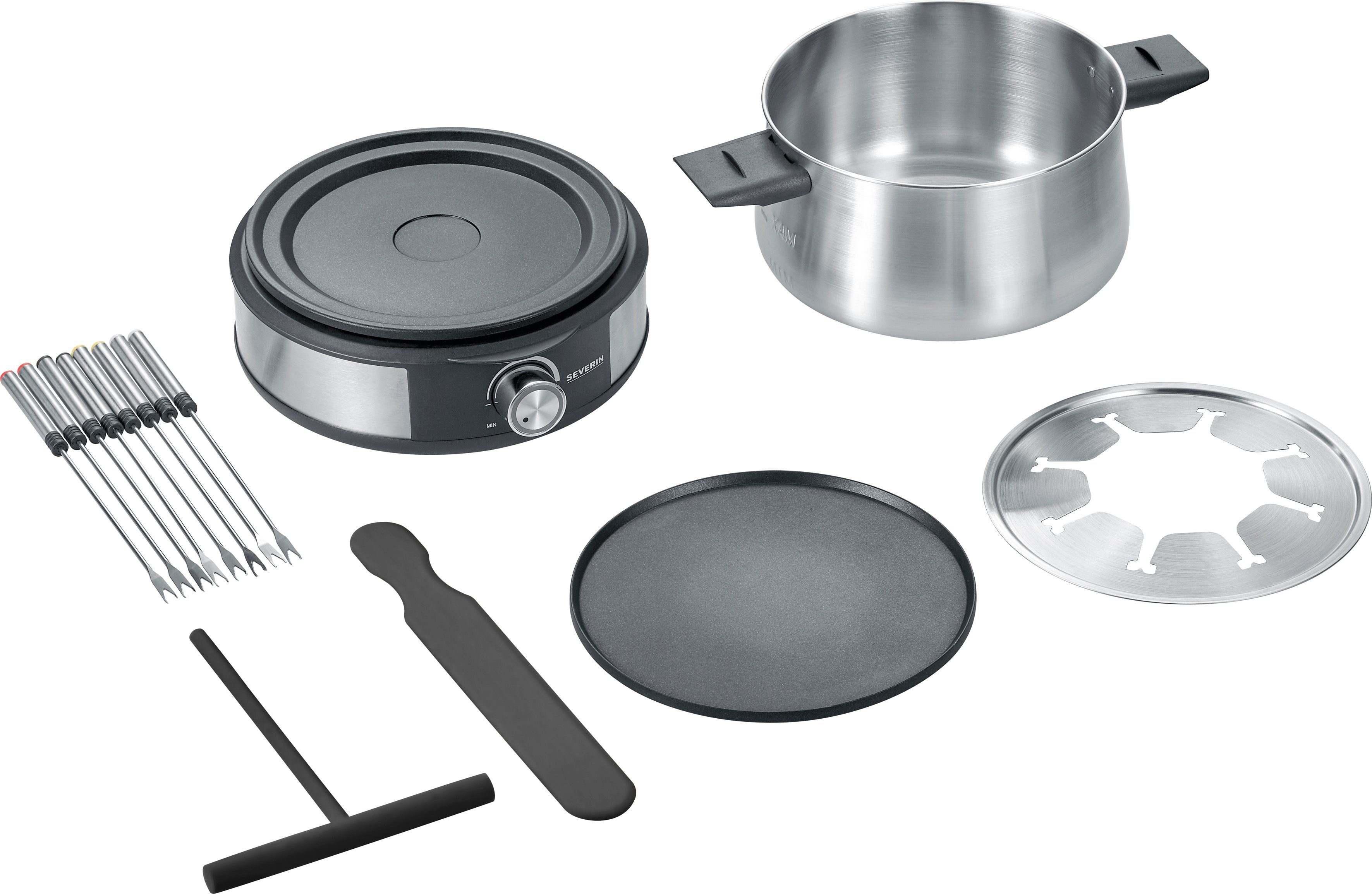 Fondue mit Crêpesfunktion 1,4 FO2471, Severin l,