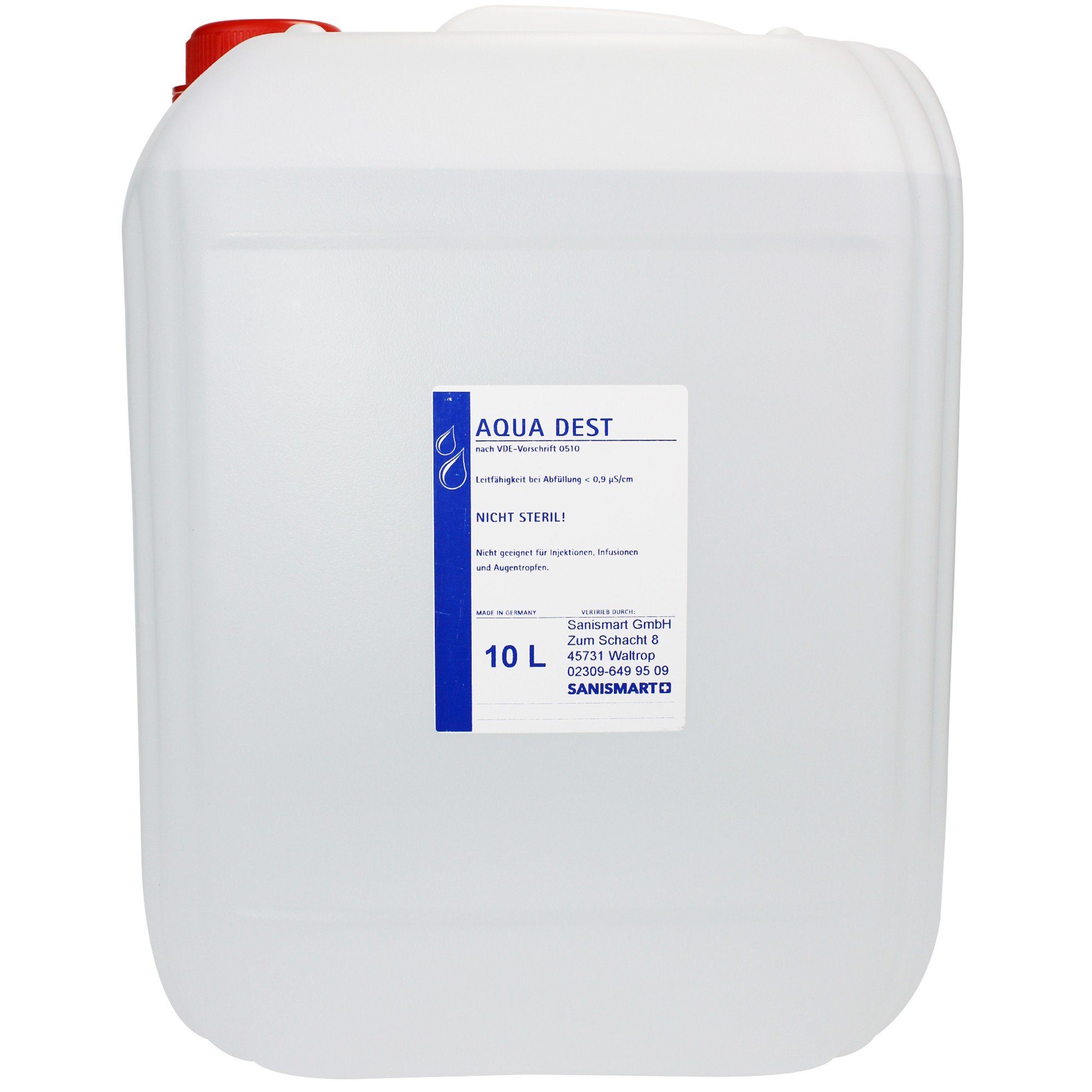 SANISMART Erste-Hilfe-Set Laborwasser