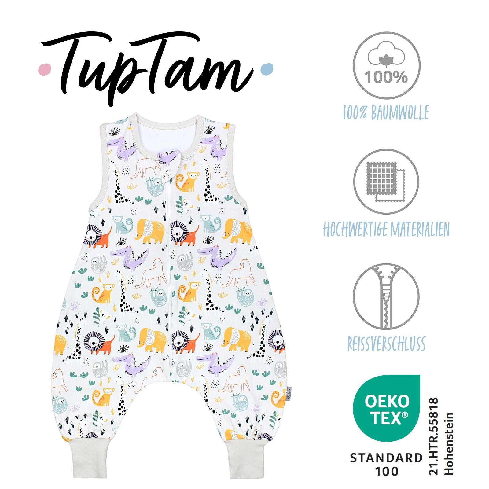 TupTam Babyschlafsack TupTam Sommerschlafsack Baby mit Beinen