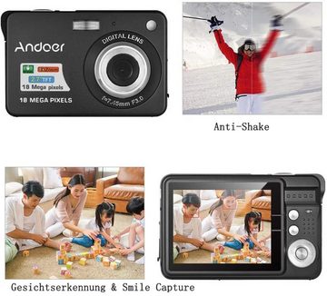 GelldG Digitalkamera, 18M HD Kamera Digital Video Camcorder HD-Kamera