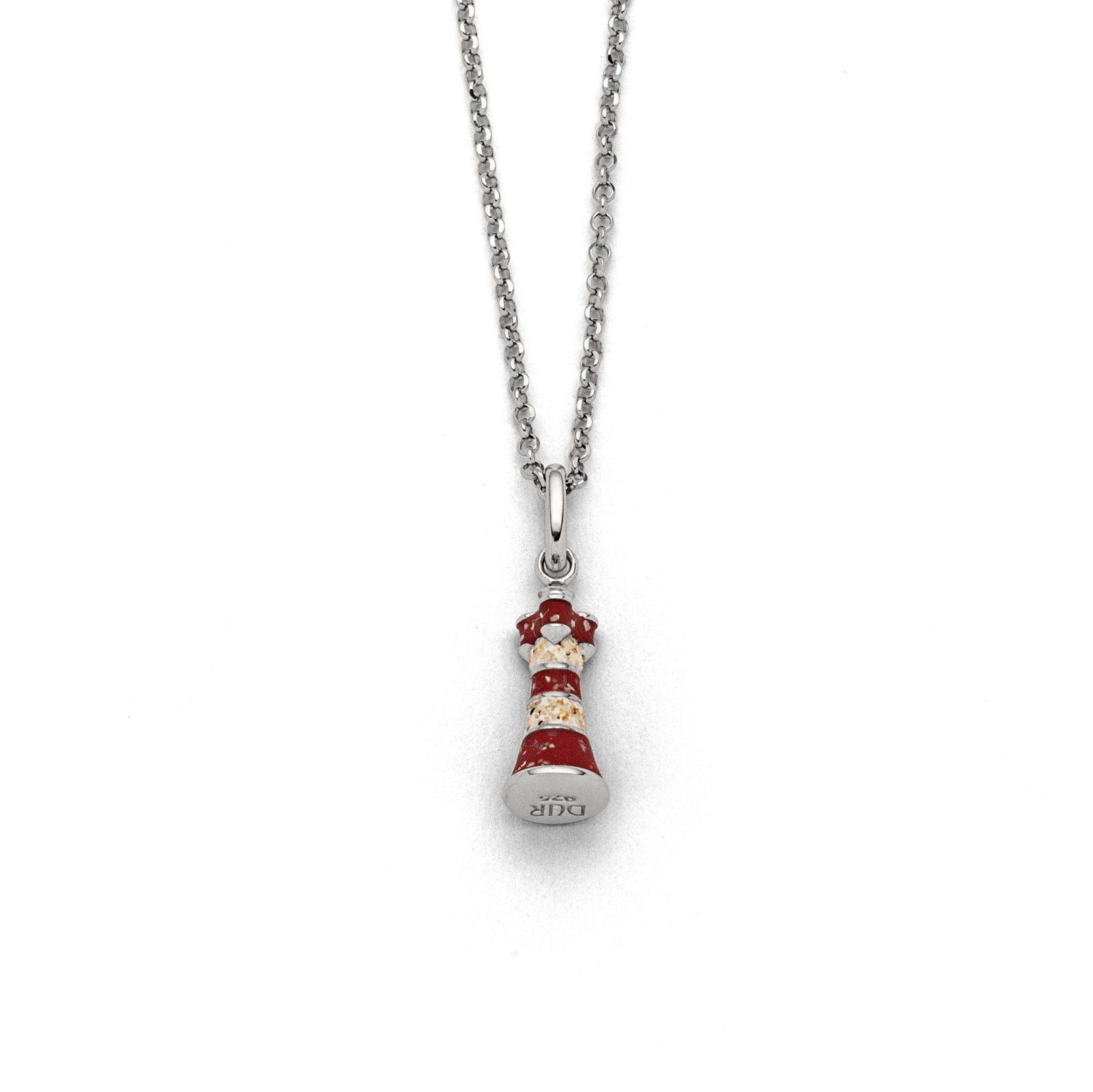 DUR Kette mit Anhänger DUR Schmuck: Kette "Leuchtturm" mit Strandsand K2685 / K2977
