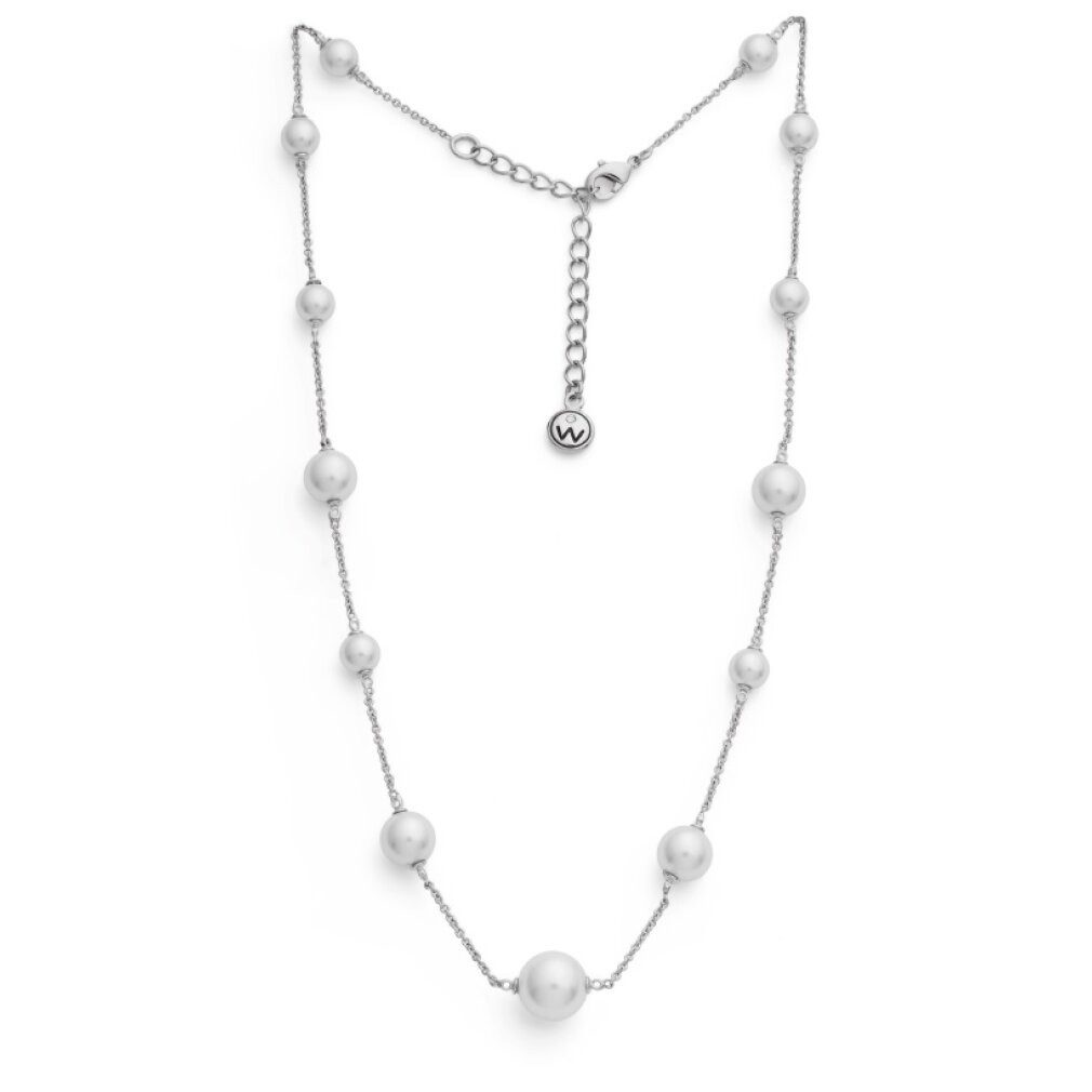 Oliver Weber Kette mit Einhänger Wunderschöne Halskette mit Oceanides Silky Pearls 12308