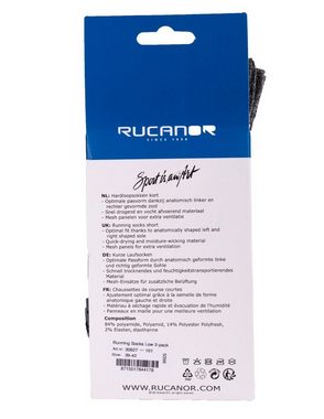 Rucanor Laufsocken Laufsocken kurz 2er-Pack weiß/grau Größe 35-38