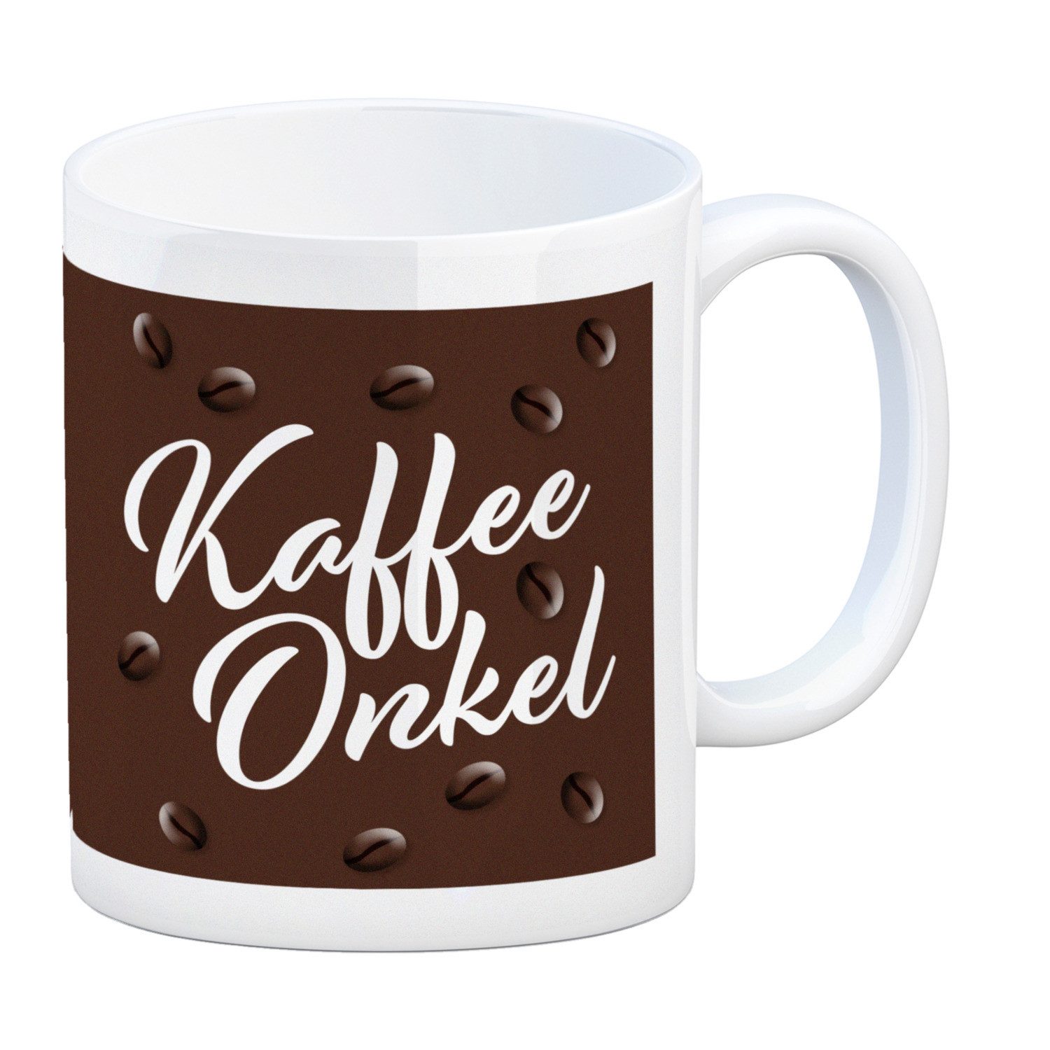 Tasse Kaffeeonkel Kaffeebecher zum Thema Koffeinjunkie