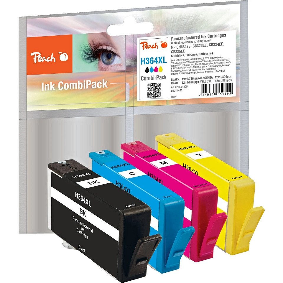 Peach Tonerkartusche Peach PI300-295 PEACH Tinte MP kompt No. 364XL