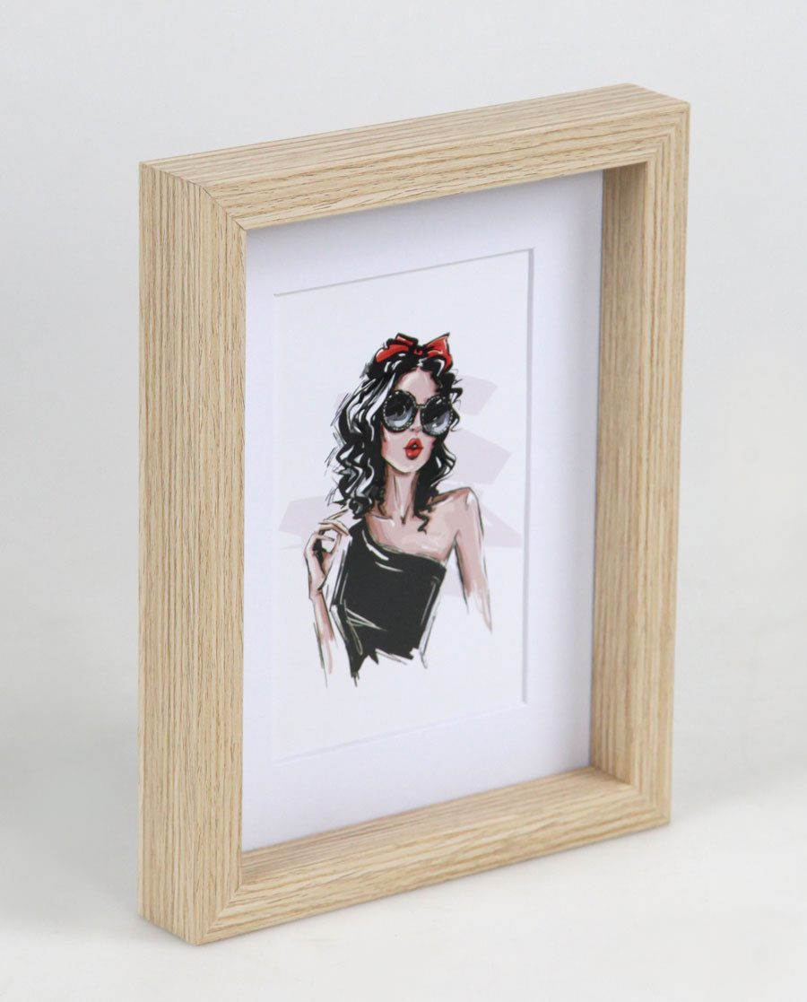 IDEAL TREND Bilderrahmen Brasil Holz Bilderrahmen Bilder Foto Rahmen Fotora günstig online kaufen