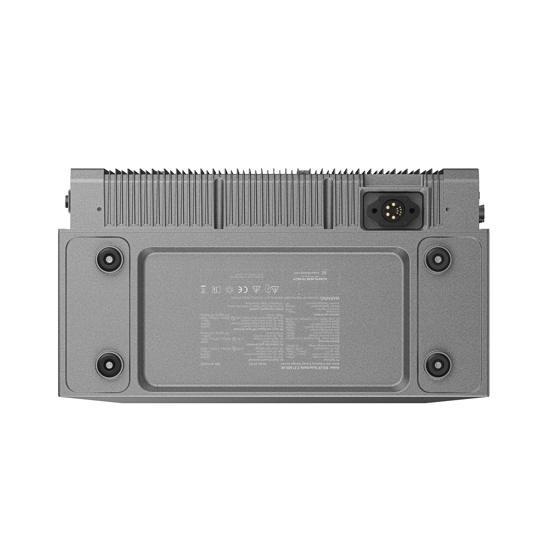 Anker Solaranlage Anker SOLIX Solarbank 2 E1600 AC Speicher 1600Wh mit/ohne Smart Meter, 2000 W, (Set, 1600Wh All-in-One Stromspeicher inkl), LiFePO4, IP65, Mik – Bild 4 von 5