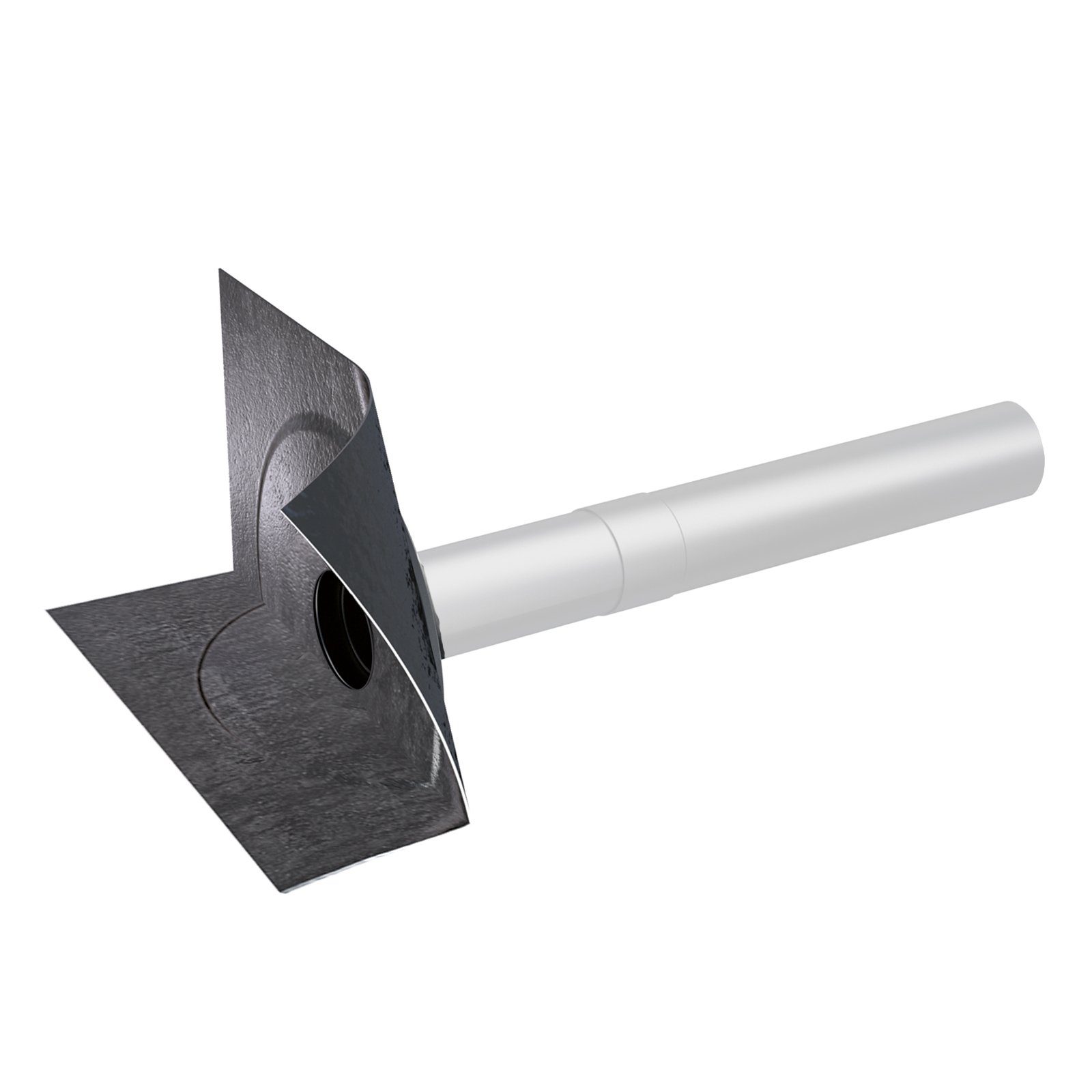 Klöber Dachdurchführung Klöber Flavent Flachdach Attika Balkon Ablauf DN100 Bitumen-Anschluss