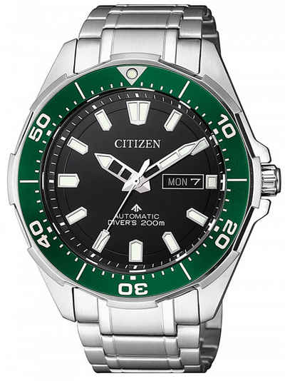 Citizen Automatikuhr »Citizen NY0071-81E Promaster Automatic Diver 44mm 20ATM«, Datum, Minute, Sekunde, Stunde, Wochentag