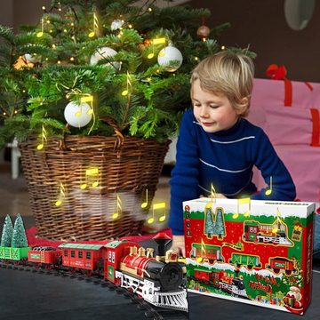 GelldG Spielzeug-Zug Zugspielzeug, Elektrisches Spielzeug Züge mit Licht & Sound
