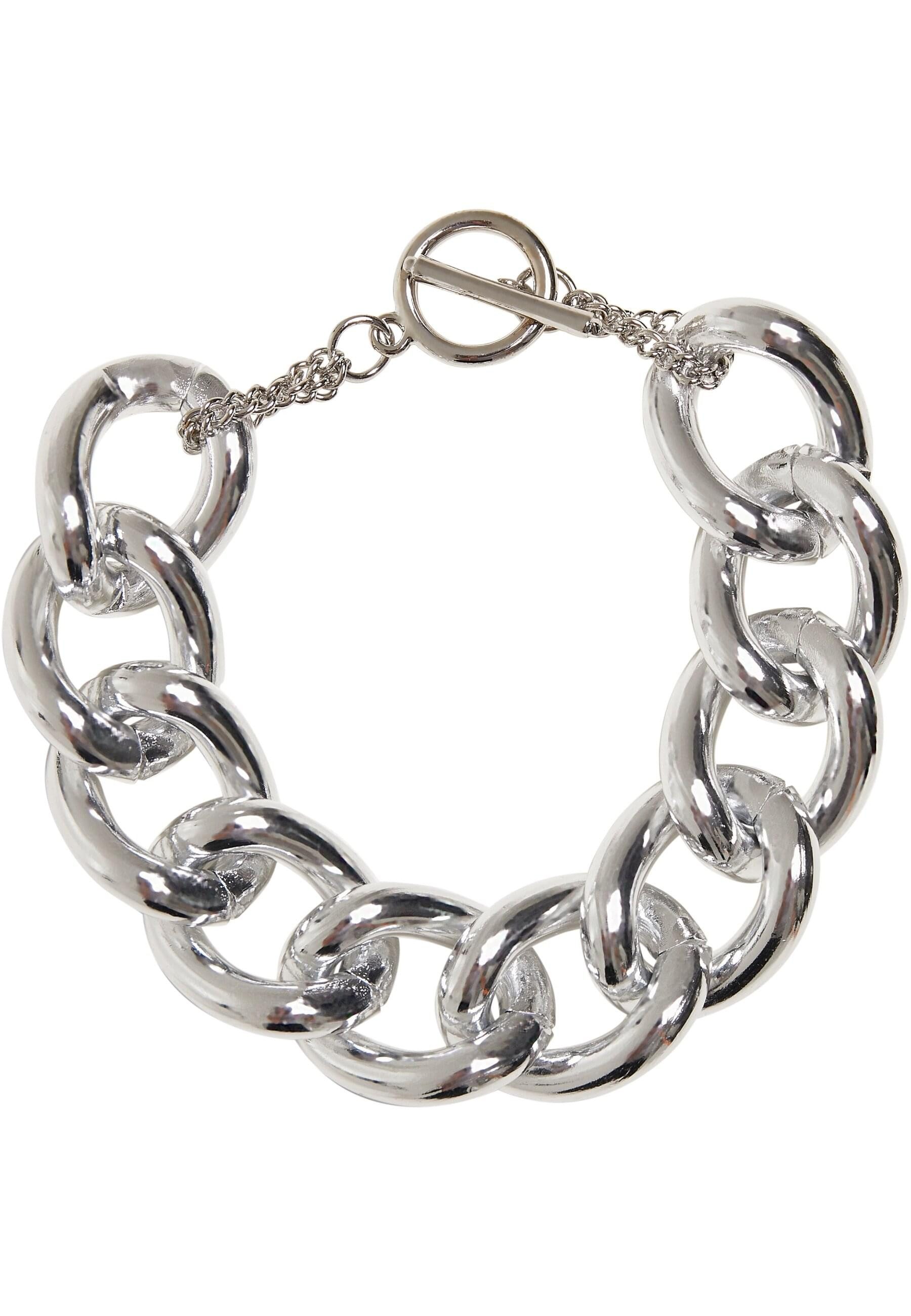 URBAN CLASSICS Armband Urban Classics Unisex Flashy Chain Bracelet