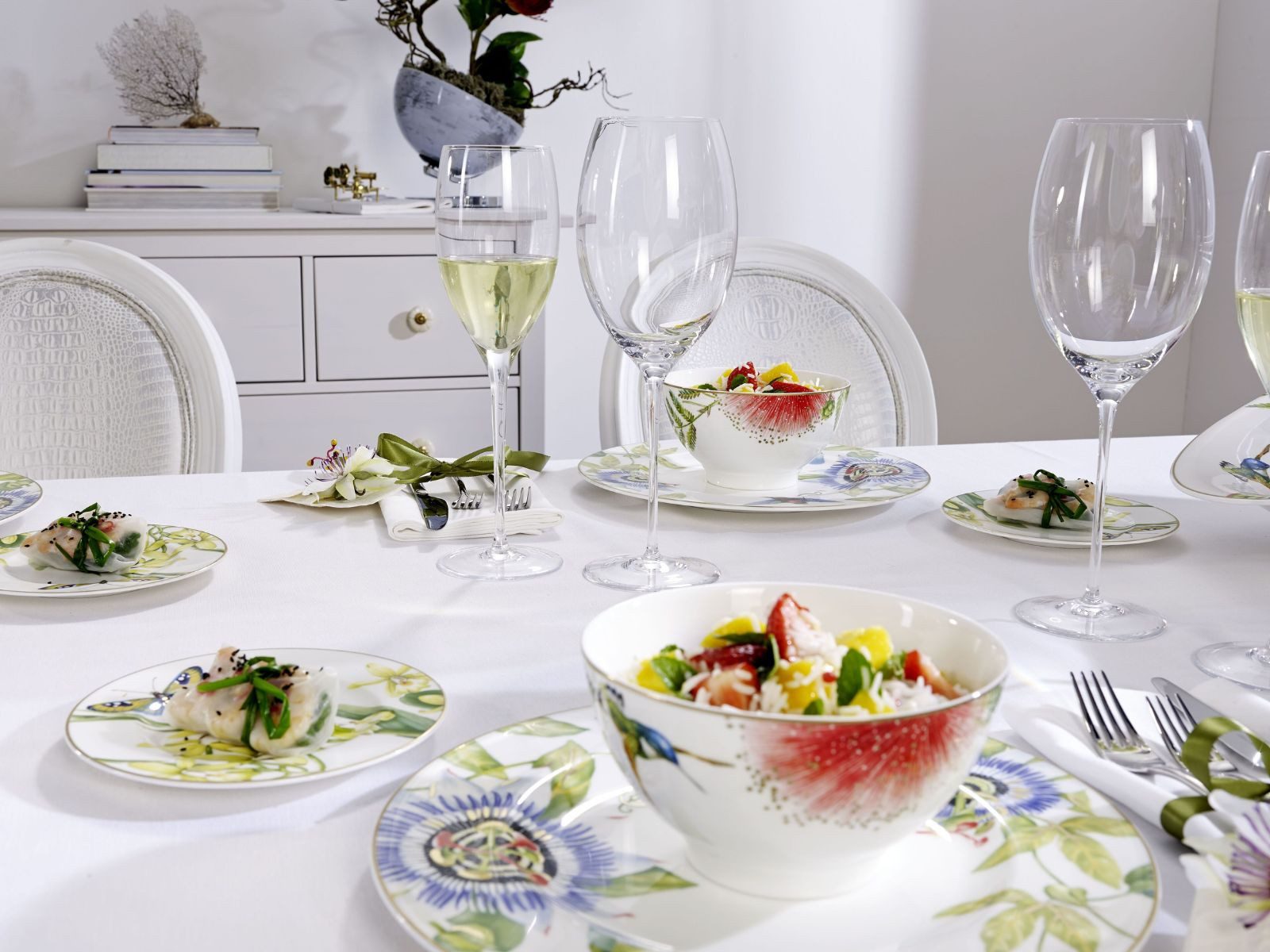 Villeroy & Boch Schale Amazonia Bol 13 cm, Premium Bone Porcelain, (Schüsseln & Schalen)
