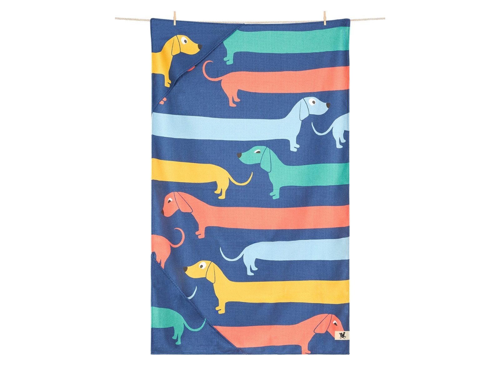 Dock & Bay LTD c/o Handtücher Hundehandtuch M Go Long 90x50cm, Polyester (DOGTWL-DES-MD-GOLONG)