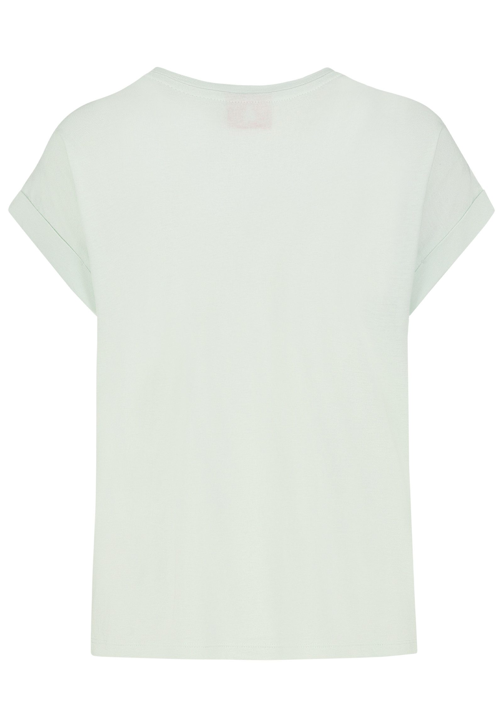Eight2Nine T-Shirt Rundhalsausschnitt Kurzarm Gerader Schnitt Frontprint (1-tlg) D12041M02335T_T-shirts