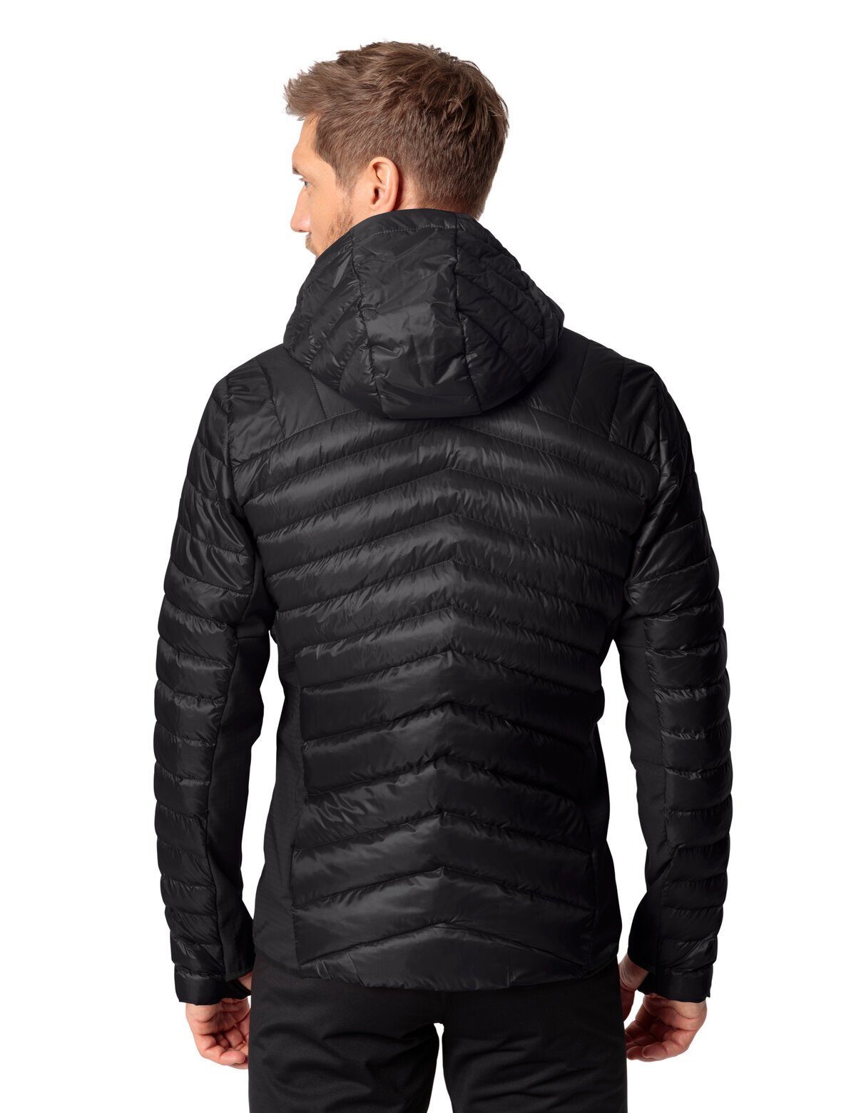 (1-St) Pro Men's kompensiert Klimaneutral II Jacket Outdoorjacke black VAUDE Sesvenna