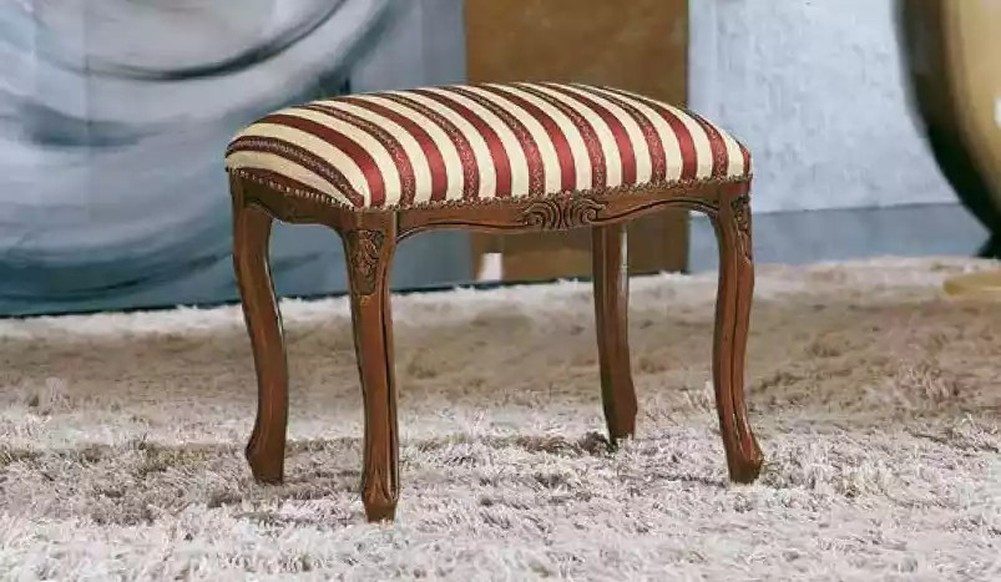 JVmoebel Підніжка Klassische Polster-Sitzhocker aus Textil für gemütliches Wohnen (Hocker), Made in Europa