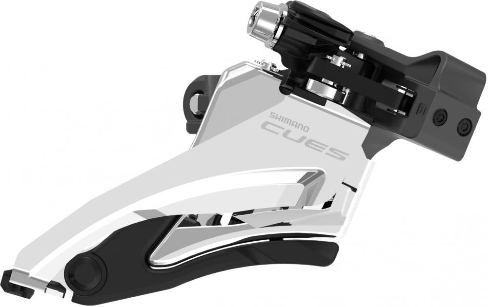 Shimano Kettenumwerfer SHIMANO Umwerfer CUES 10-/11-fach Schelle Front-Pull SideSwing 36/40Z