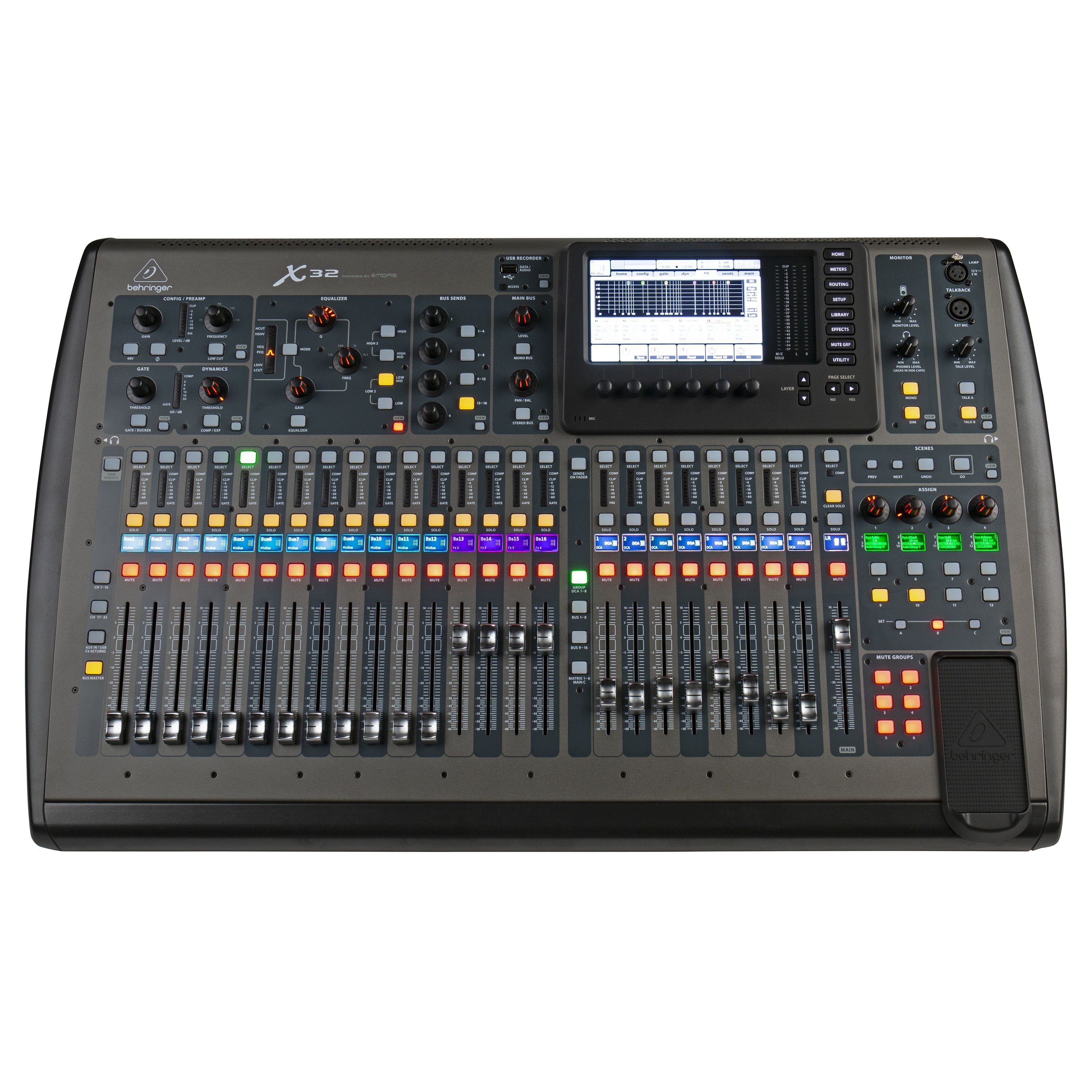 Behringer Mischpult, (X32), X32 - Digitales Studio Mischpult