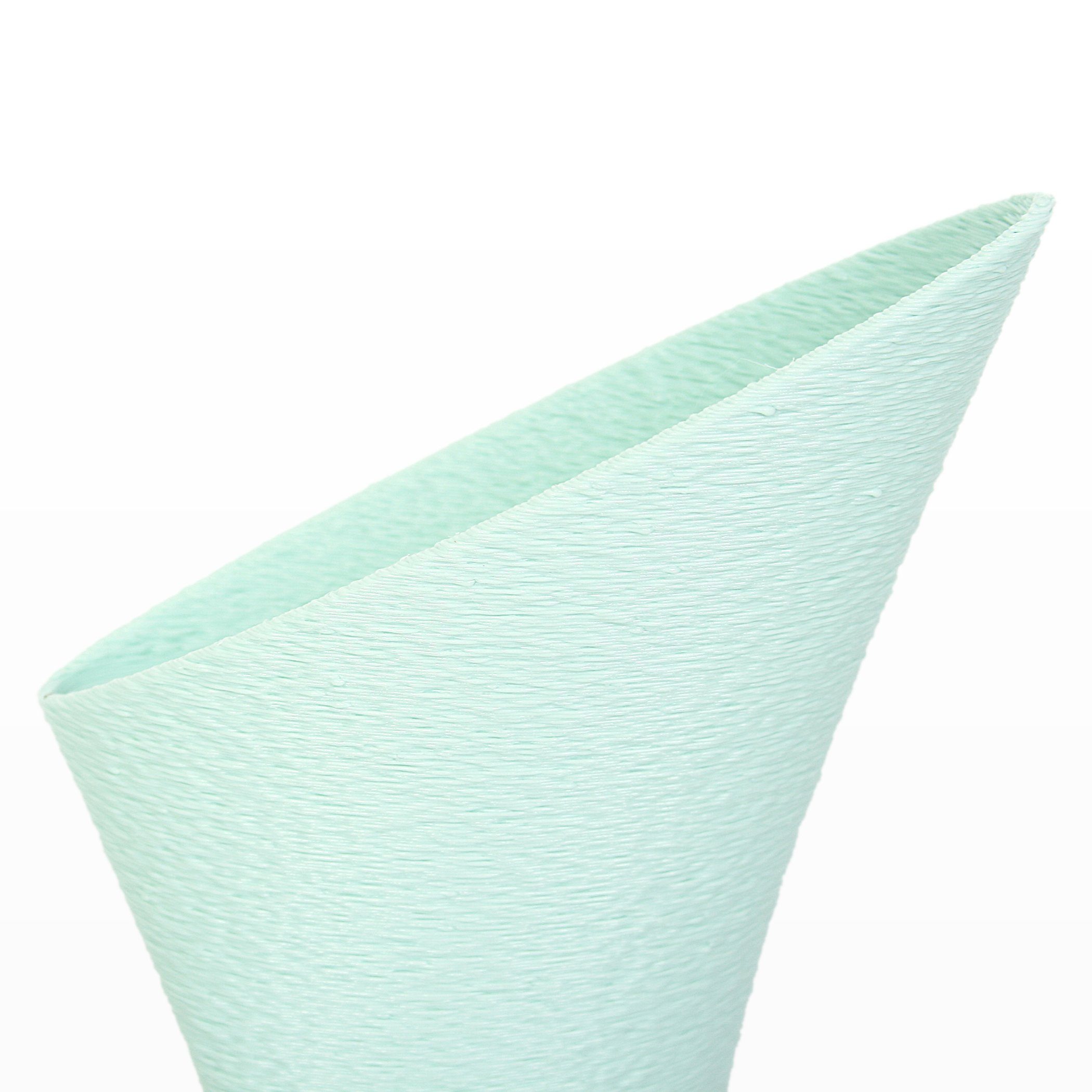 Vase – Kreative wasserdicht nachwachsenden aus Dekorative Designer aus Blumenvase Water Bio-Kunststoff, Dekovase Feder & bruchsicher Green Rohstoffen;
