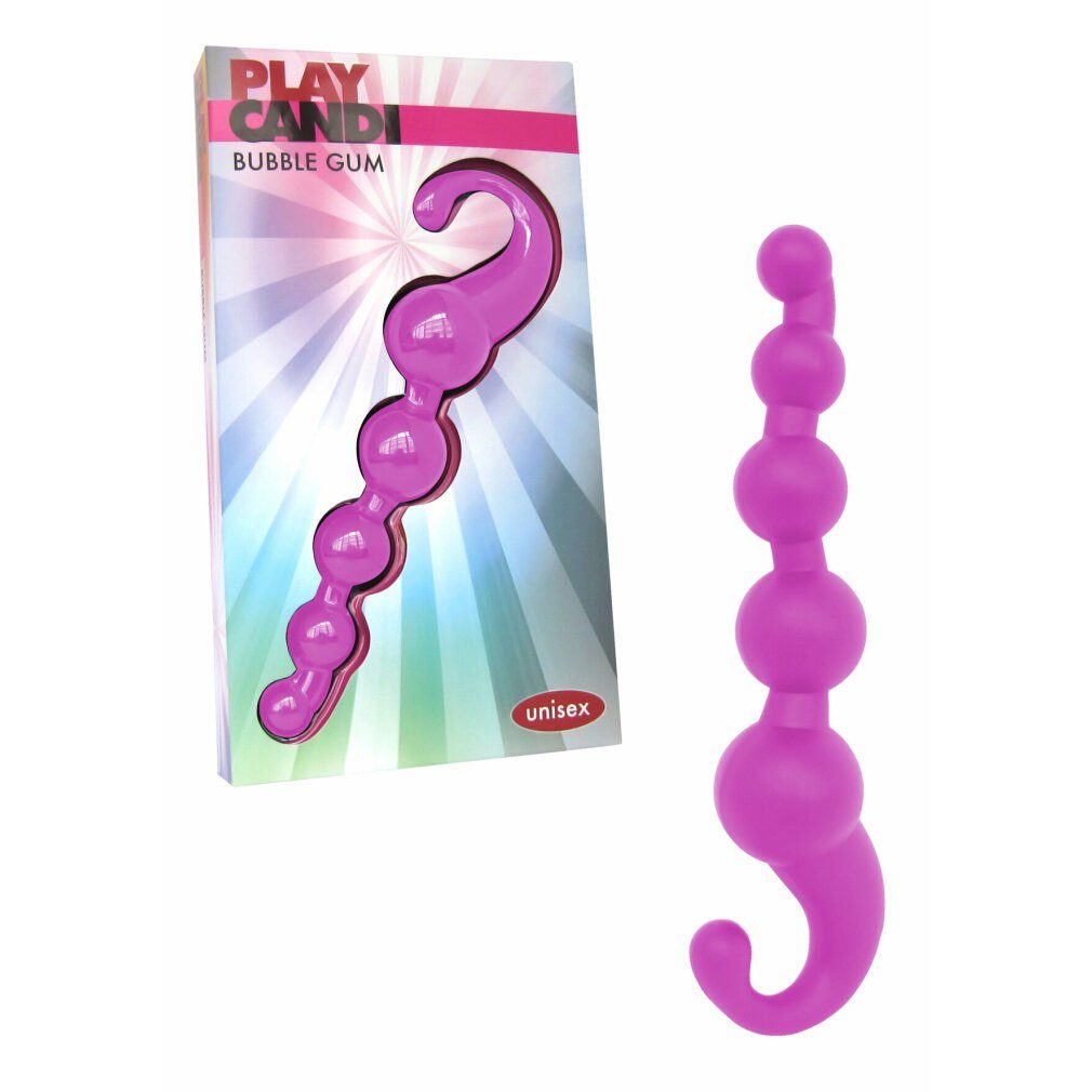 PLAY Analplug pink Bubble CANDI SEX-TOYS Gum