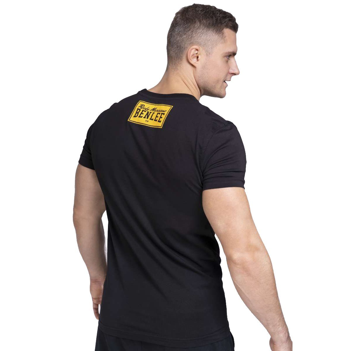 black Rocky (1-tlg) T-Shirt T-Shirt Marciano Benlee S Herren Benlee LOGO