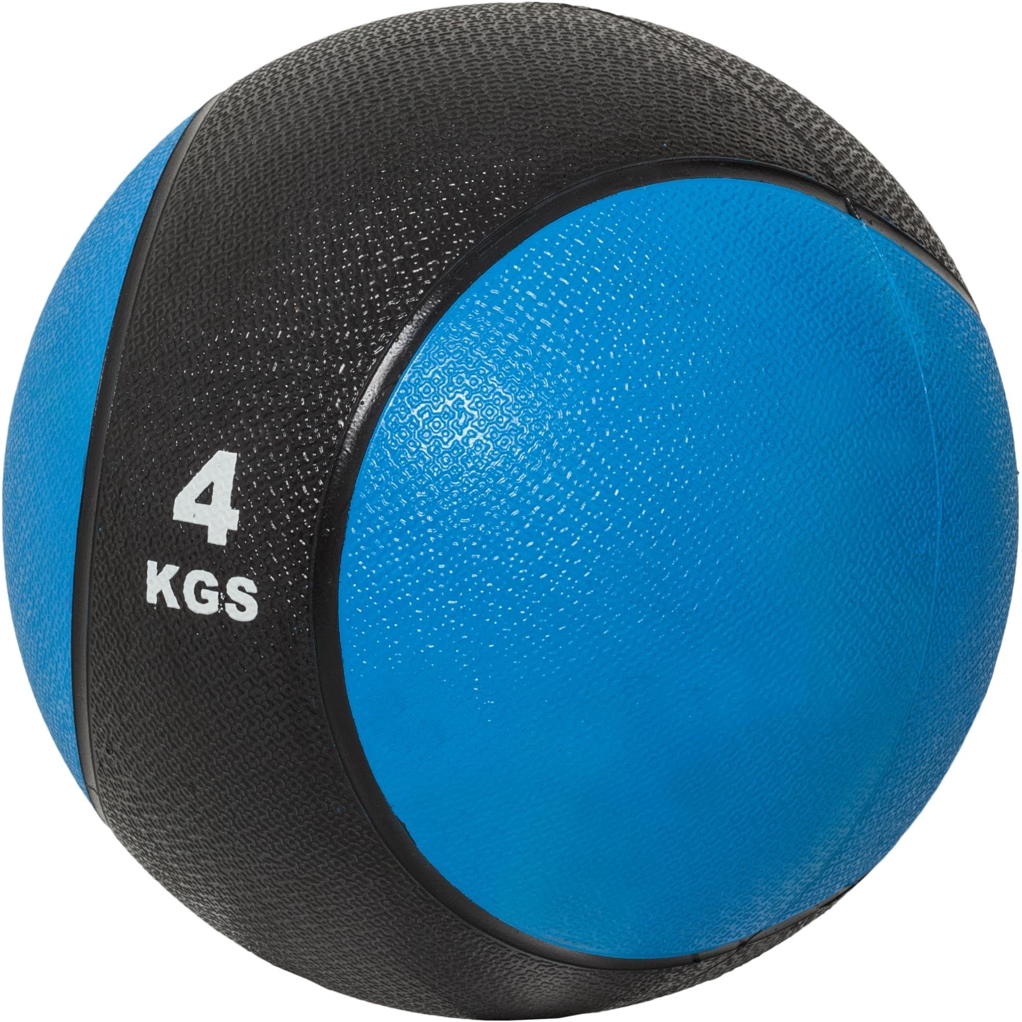 GORILLA Einzeln/Set, Medizinball griffiger Gummi, aus SPORTS Blau Farbwahl Ball Oberfläche, Slam mit -