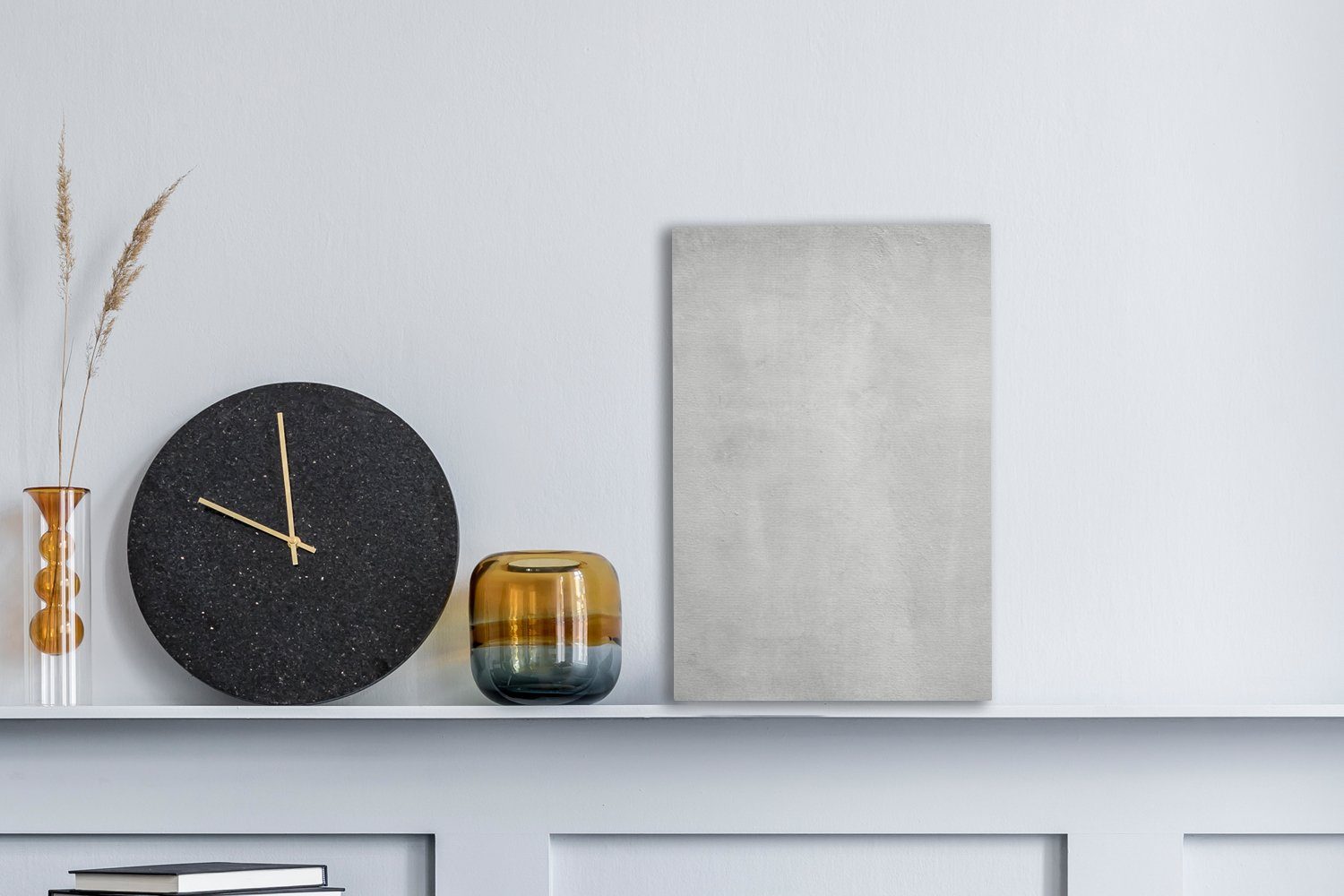 OneMillionCanvasses® Leinwandbild Beton - Grau - günstig online kaufen