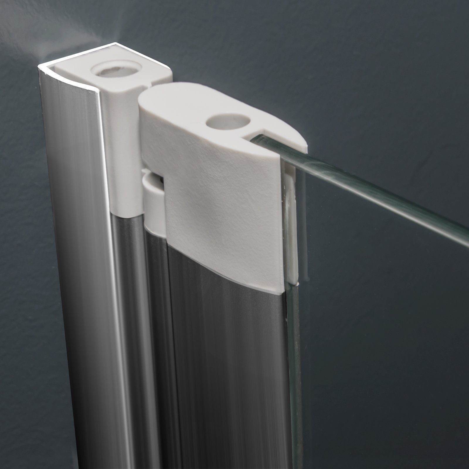 Schulte Badewannenfaltwand Duschwand für Badewanne, Klar Hell, Glas, (1 tlg), 70x130 cm, pendelbar